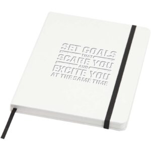 Holm A5 stone paper hard cover notebook with lined pages