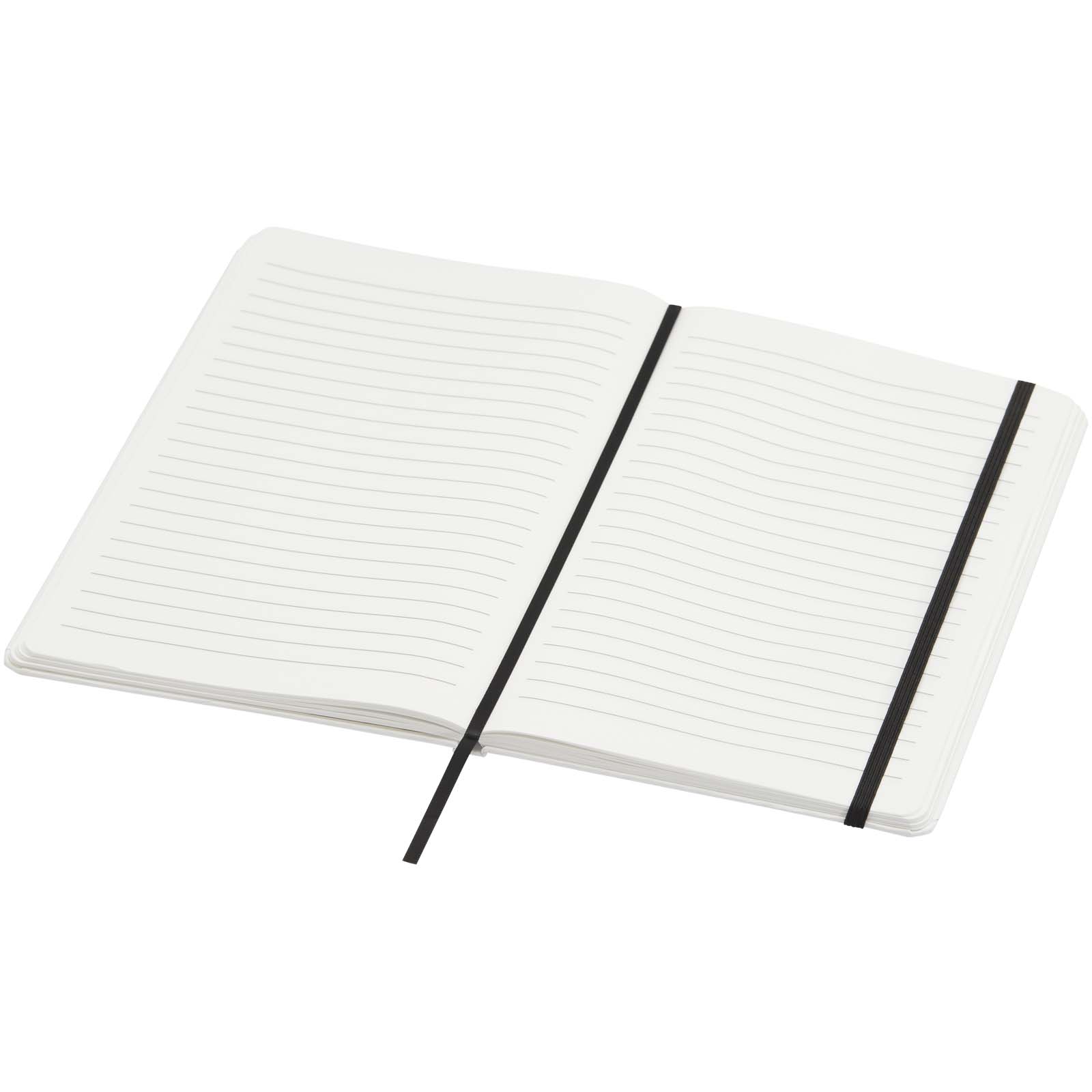 Holm A5 stone paper hard cover notebook with lined pages