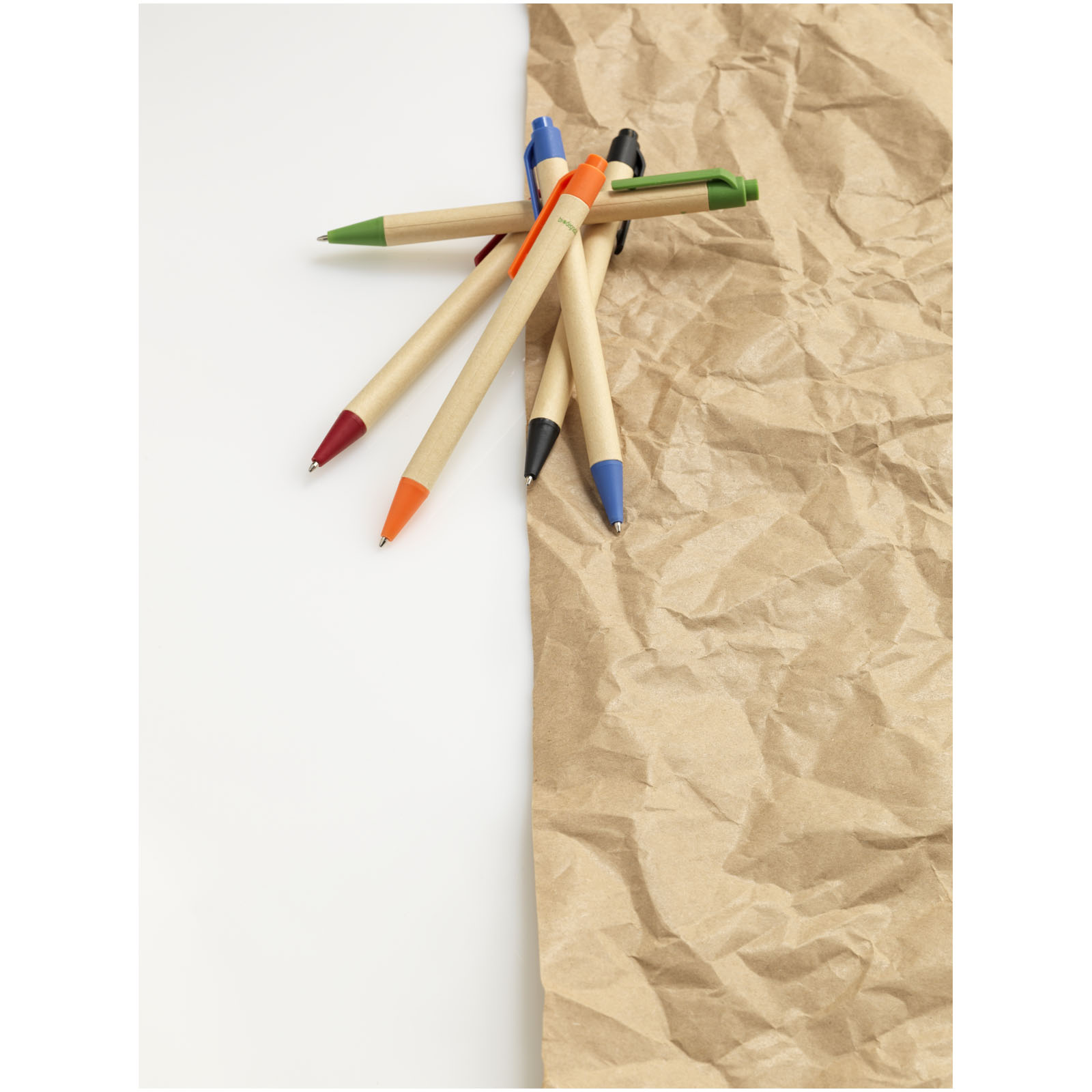 Berk recycled carton and corn plastic ballpoint pen (black ink)