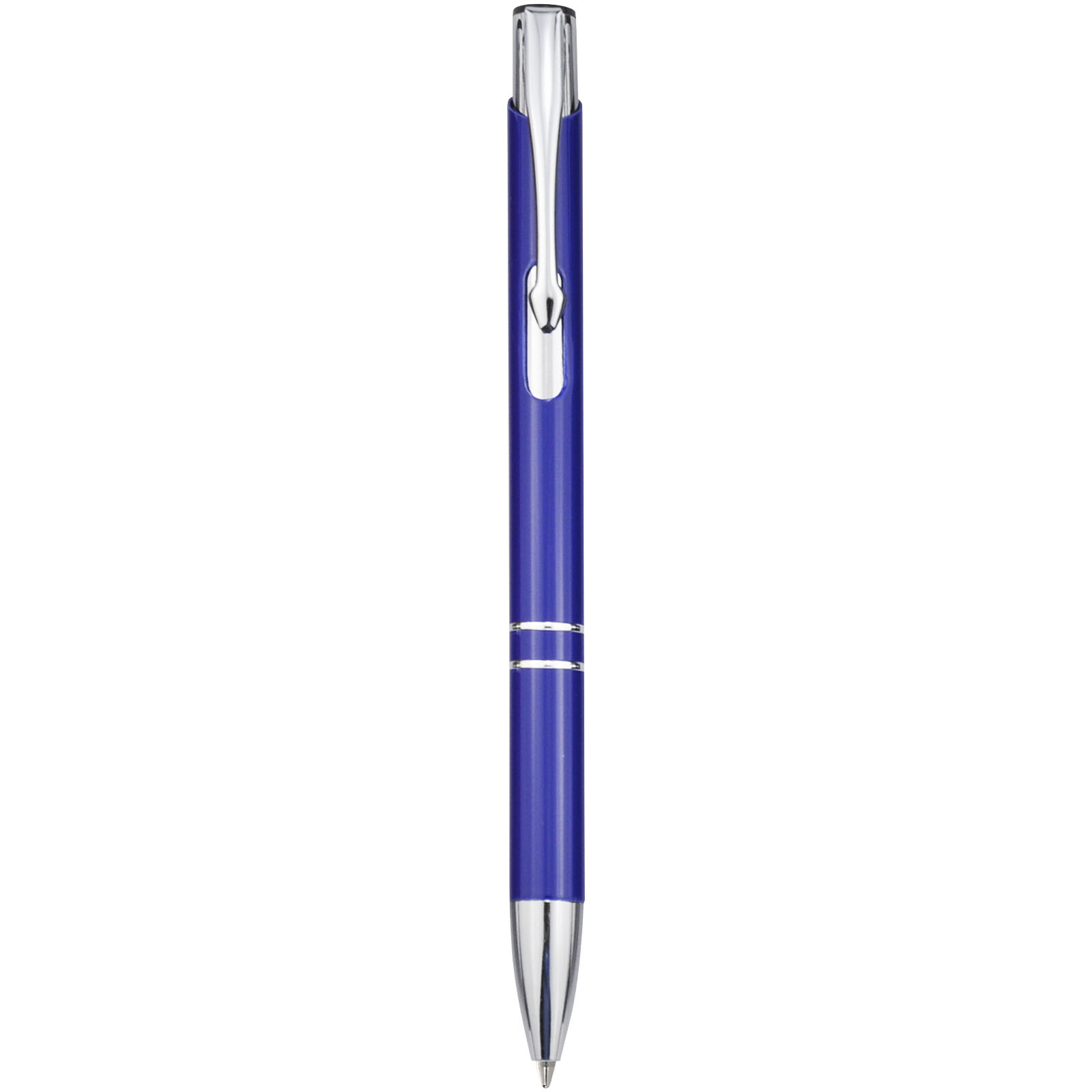 Moneta aluminium click ballpoint pen (black ink)