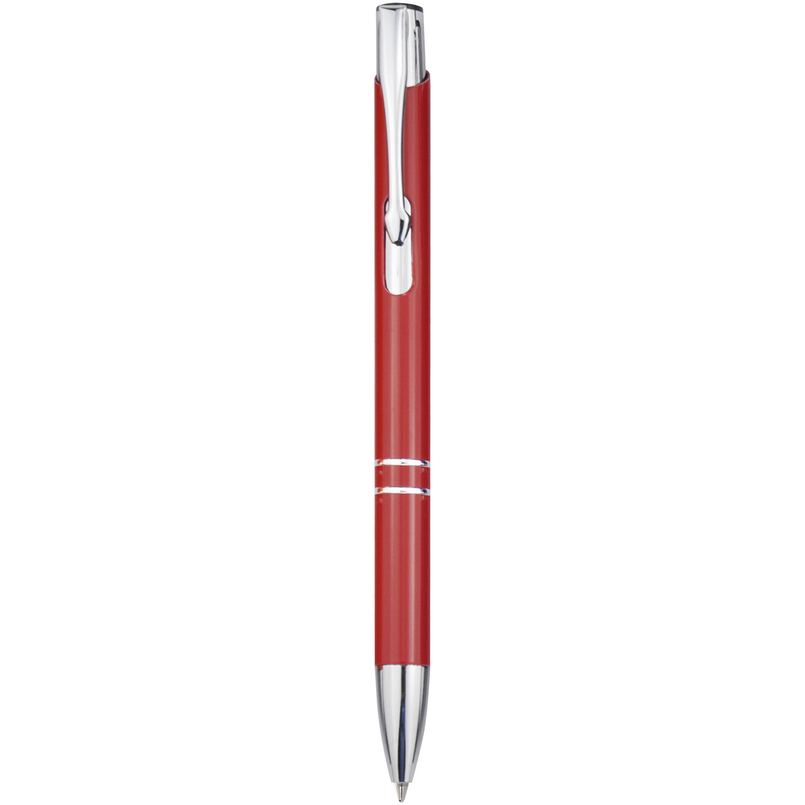 Moneta aluminium click ballpoint pen (black ink)