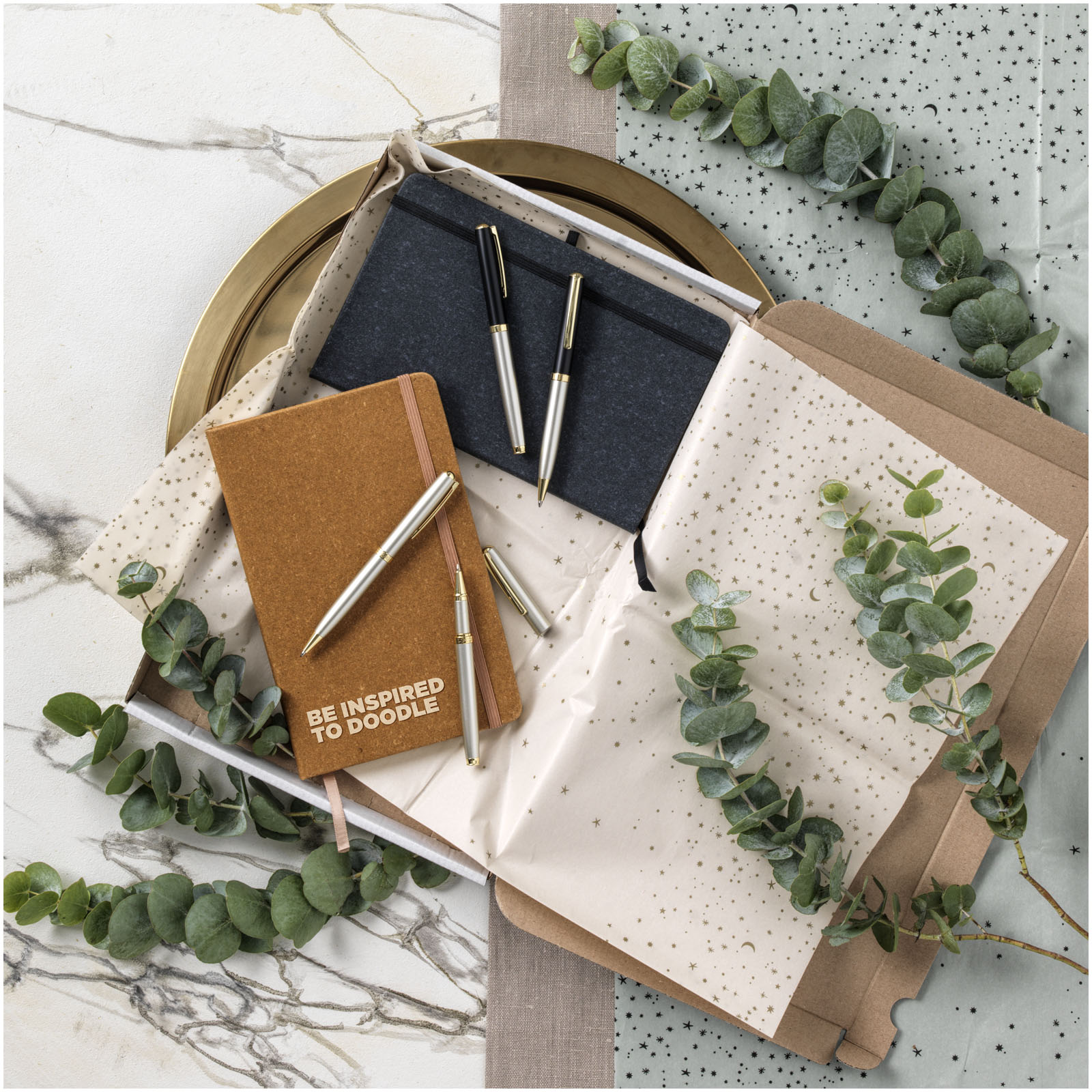Atlana leather pieces notebook
