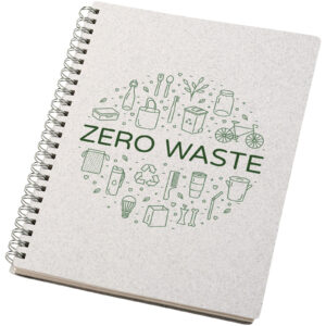 Bianco A5 size wire-o notebook