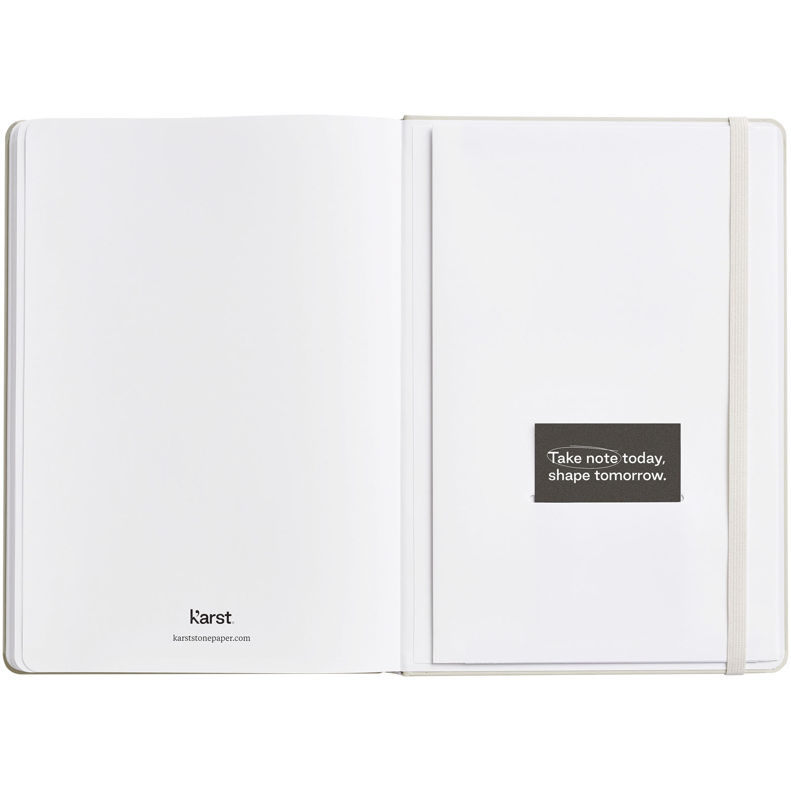 Karst® A5 stone paper hardcover notebook – lined