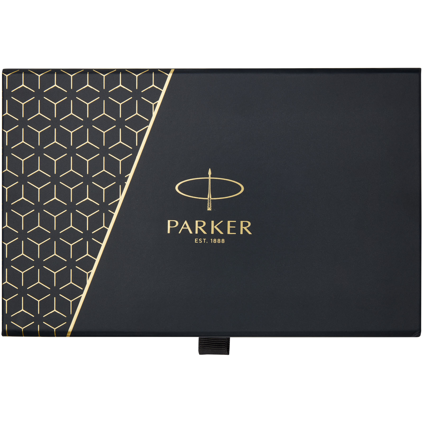 Parker IM achromatic ballpoint and rollerball pen set with gift box (black/blue ink)