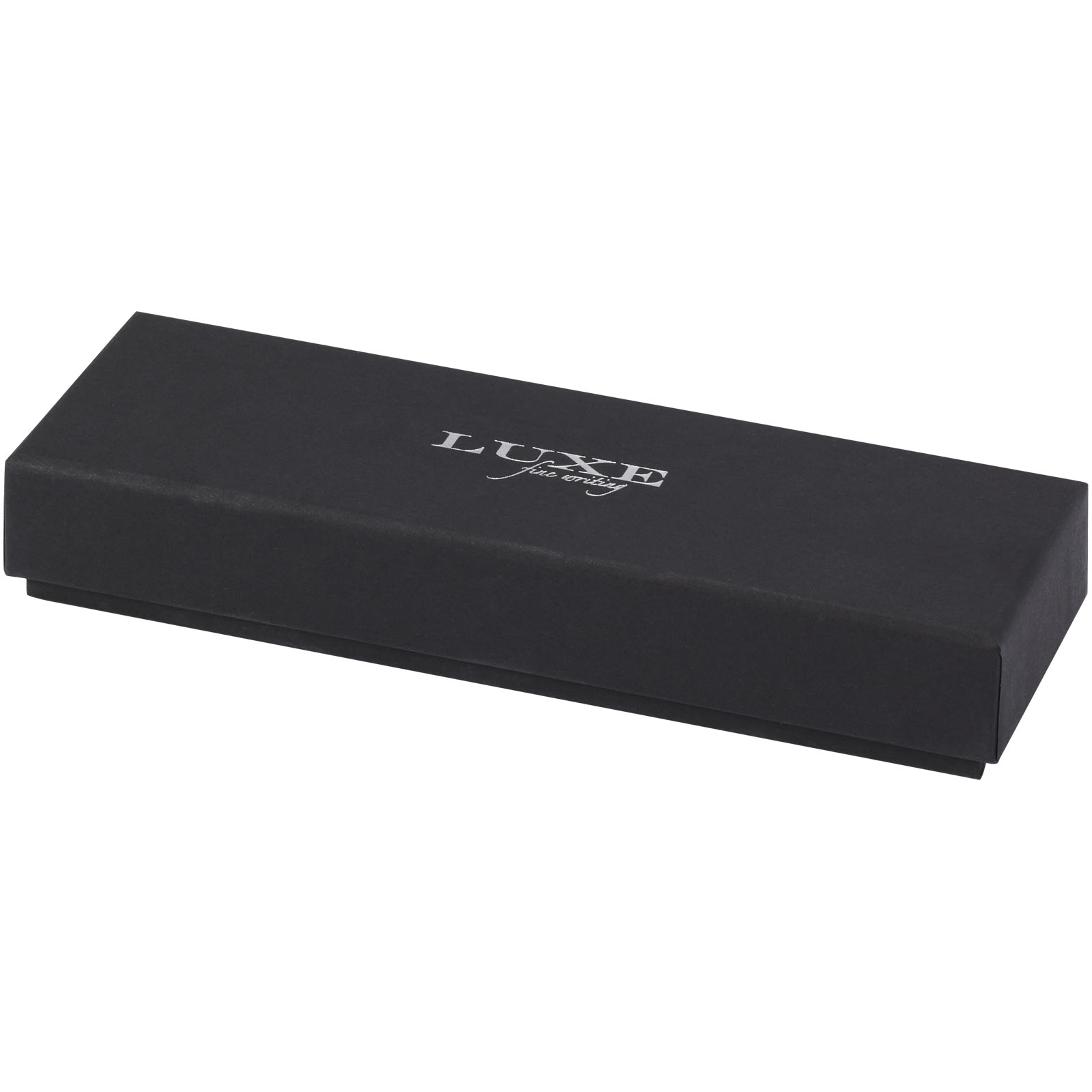 Lucetto recycled aluminium ballpoint and rollerball pen gift set (black ink)