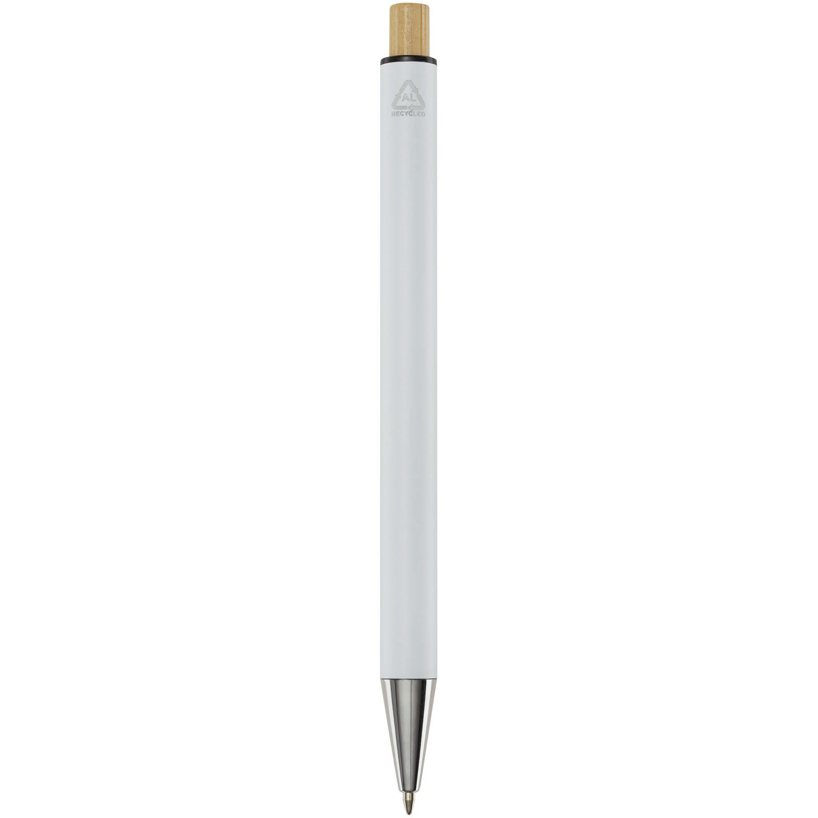 Cyrus recycled aluminium ballpoint pen (blue ink)