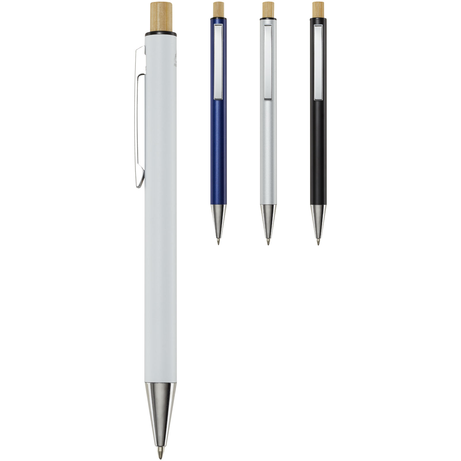 Cyrus recycled aluminium ballpoint pen (blue ink)
