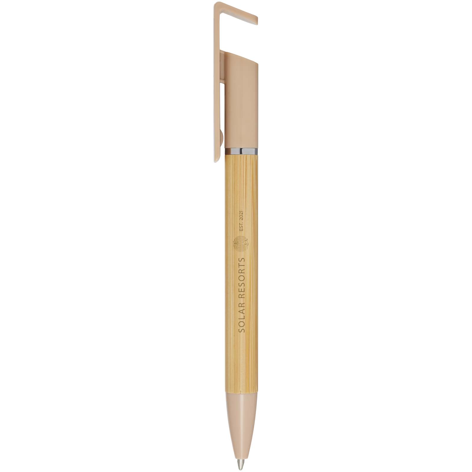 Delfina phone holder pen (blue ink)
