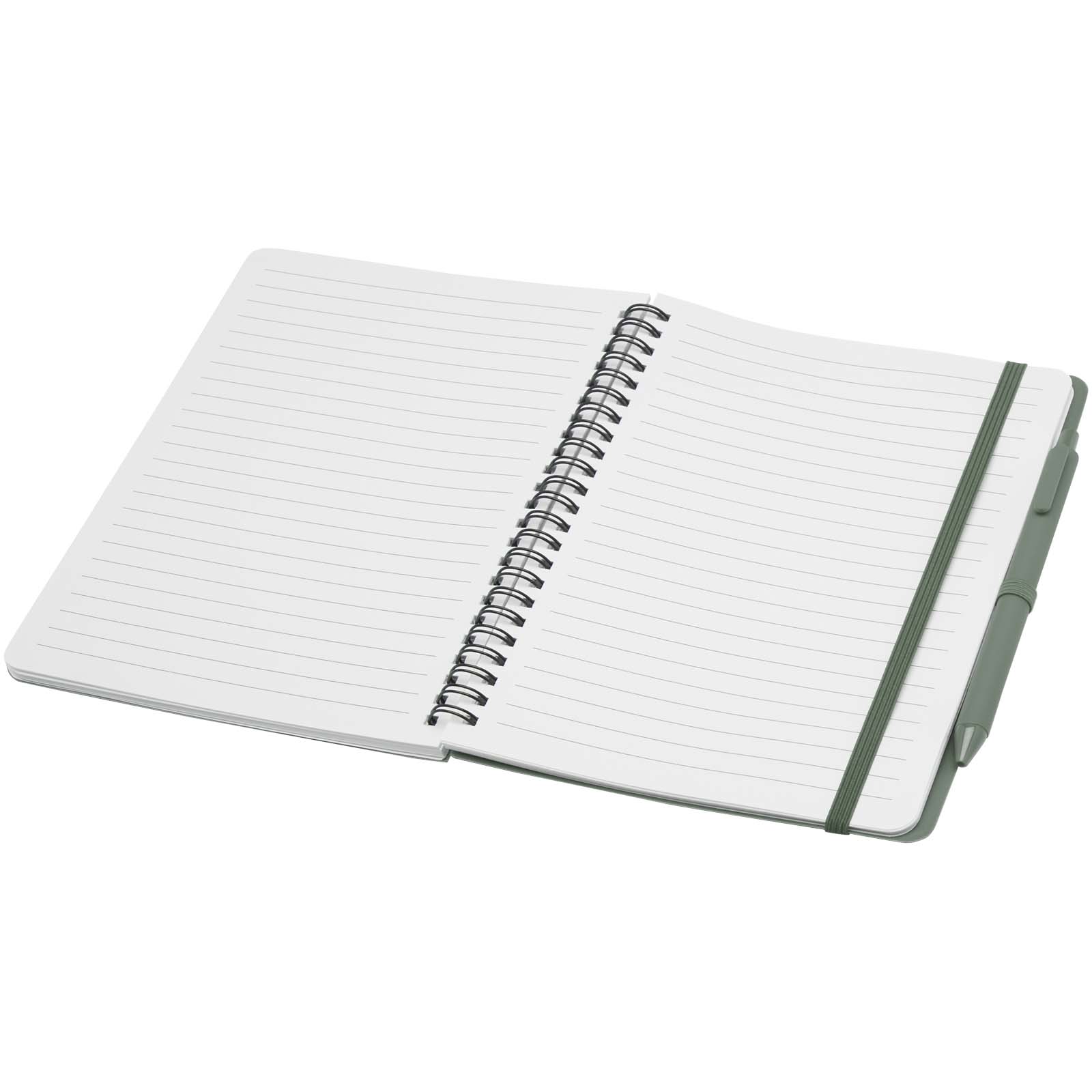 Thalaasa A5 ocean-bound hard cover notebook with ballpoint pen (black ink)
