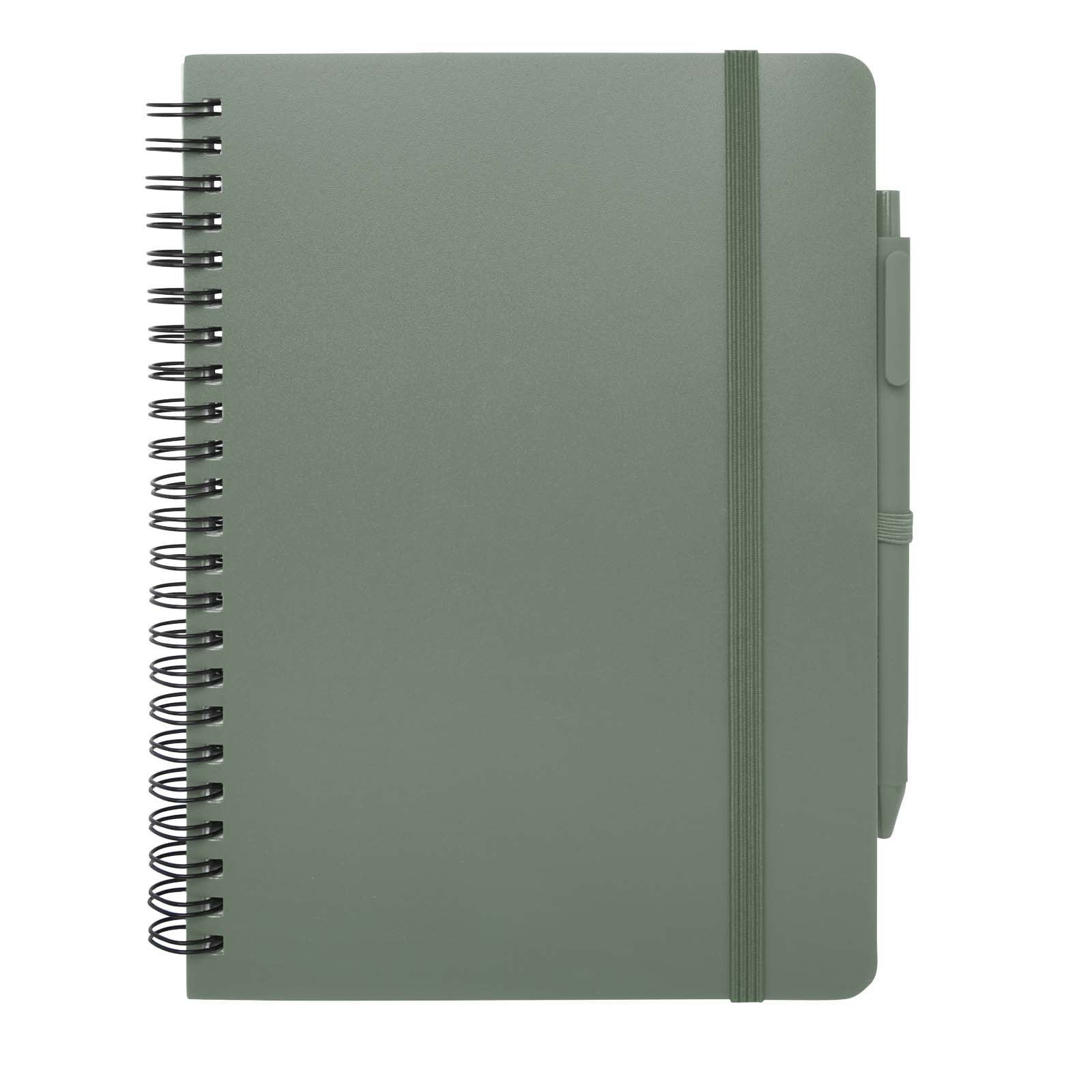 Thalaasa A5 ocean-bound hard cover notebook with ballpoint pen (black ink)