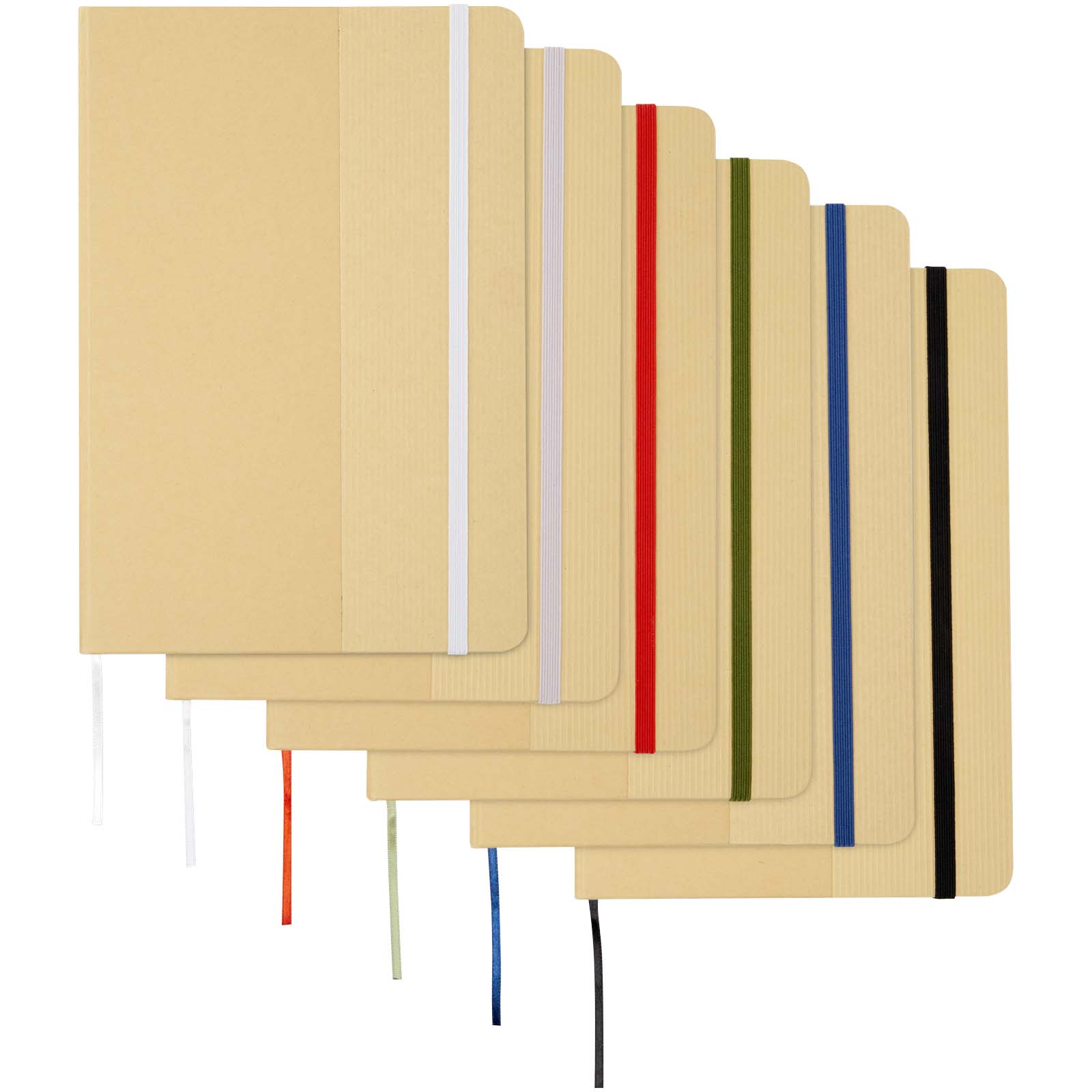Nelida A5 recycled cardboard hard cover notebook