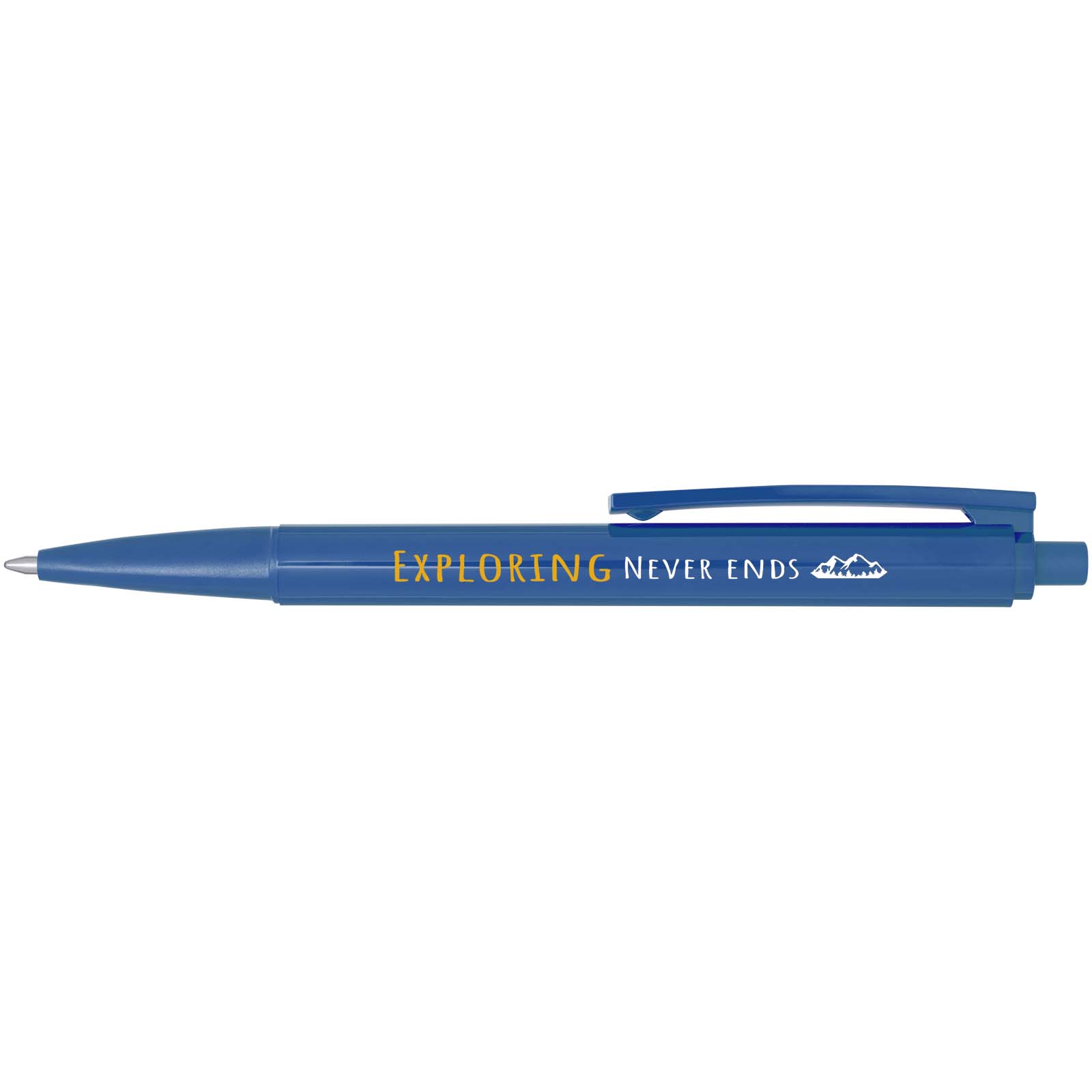 Elsa recycled plastic ballpoint pen (blue ink)