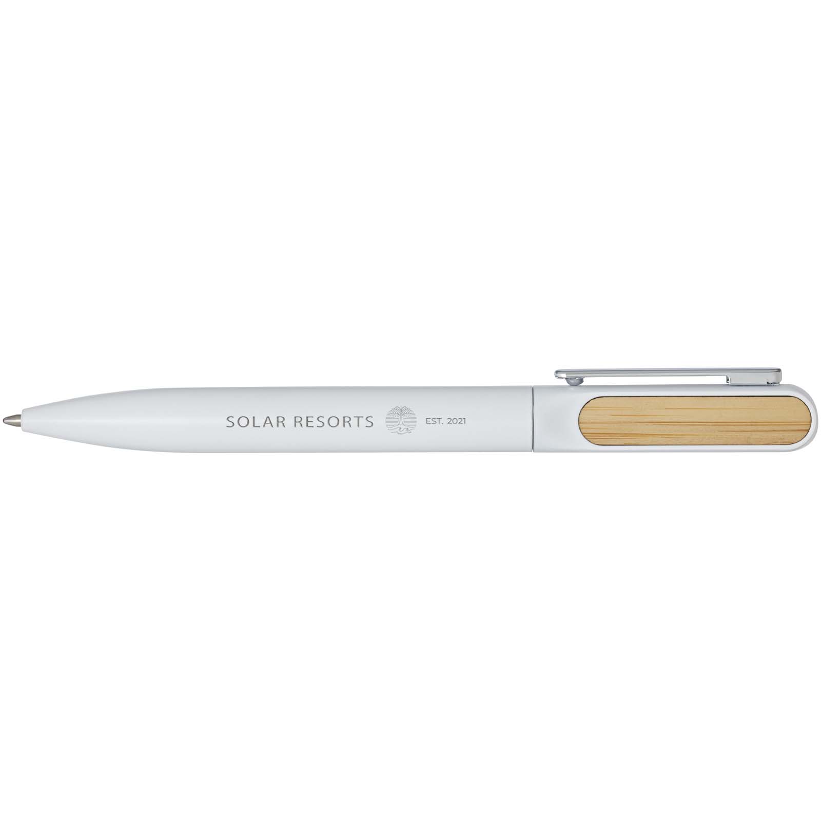Blanca recycled aluminium ballpoint pen (black ink)