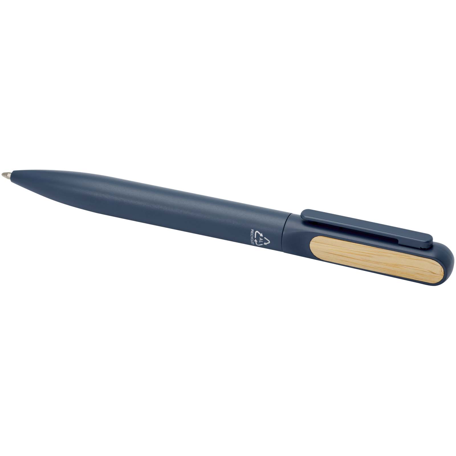 Blanca recycled aluminium ballpoint pen (black ink)