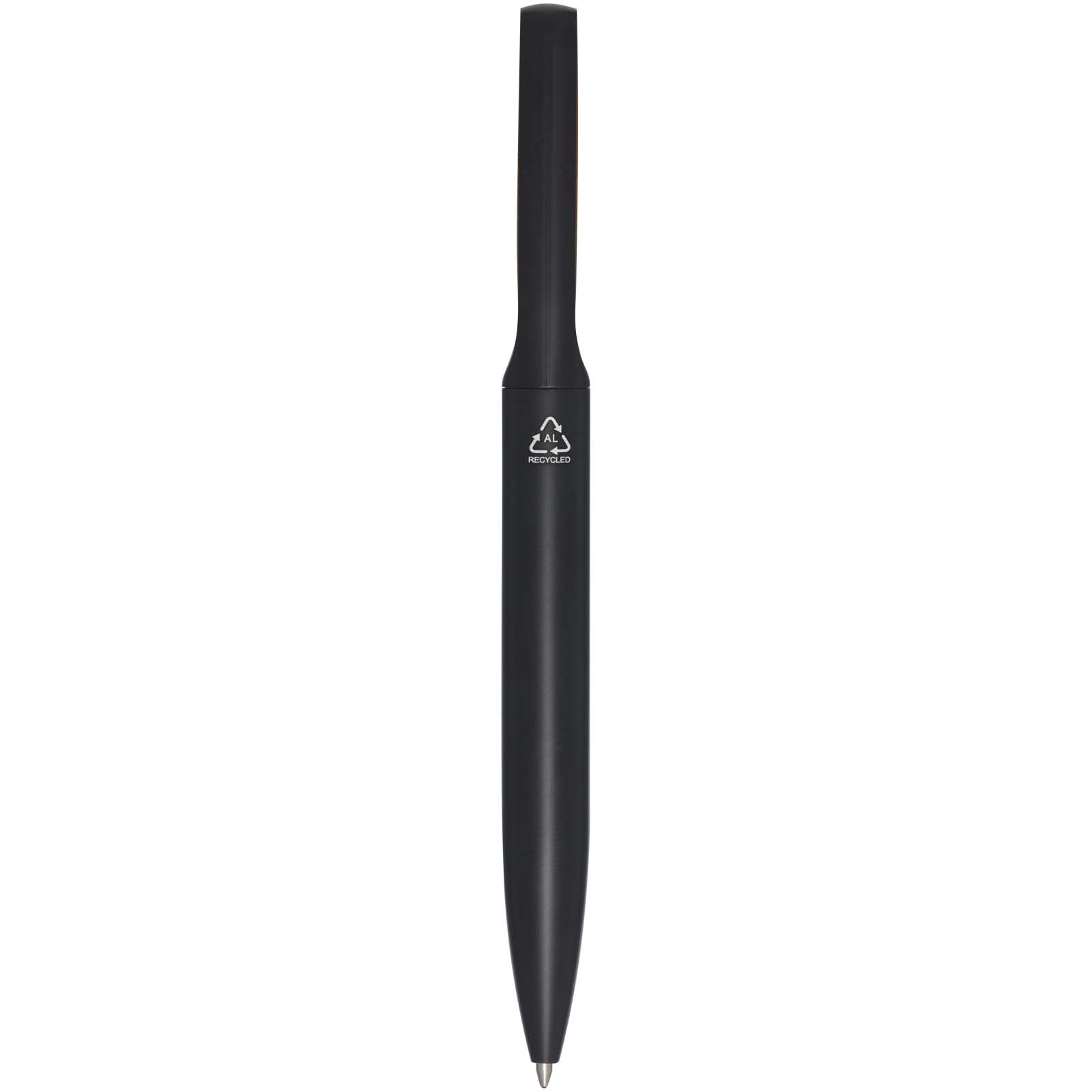 Blanca recycled aluminium ballpoint pen (black ink)