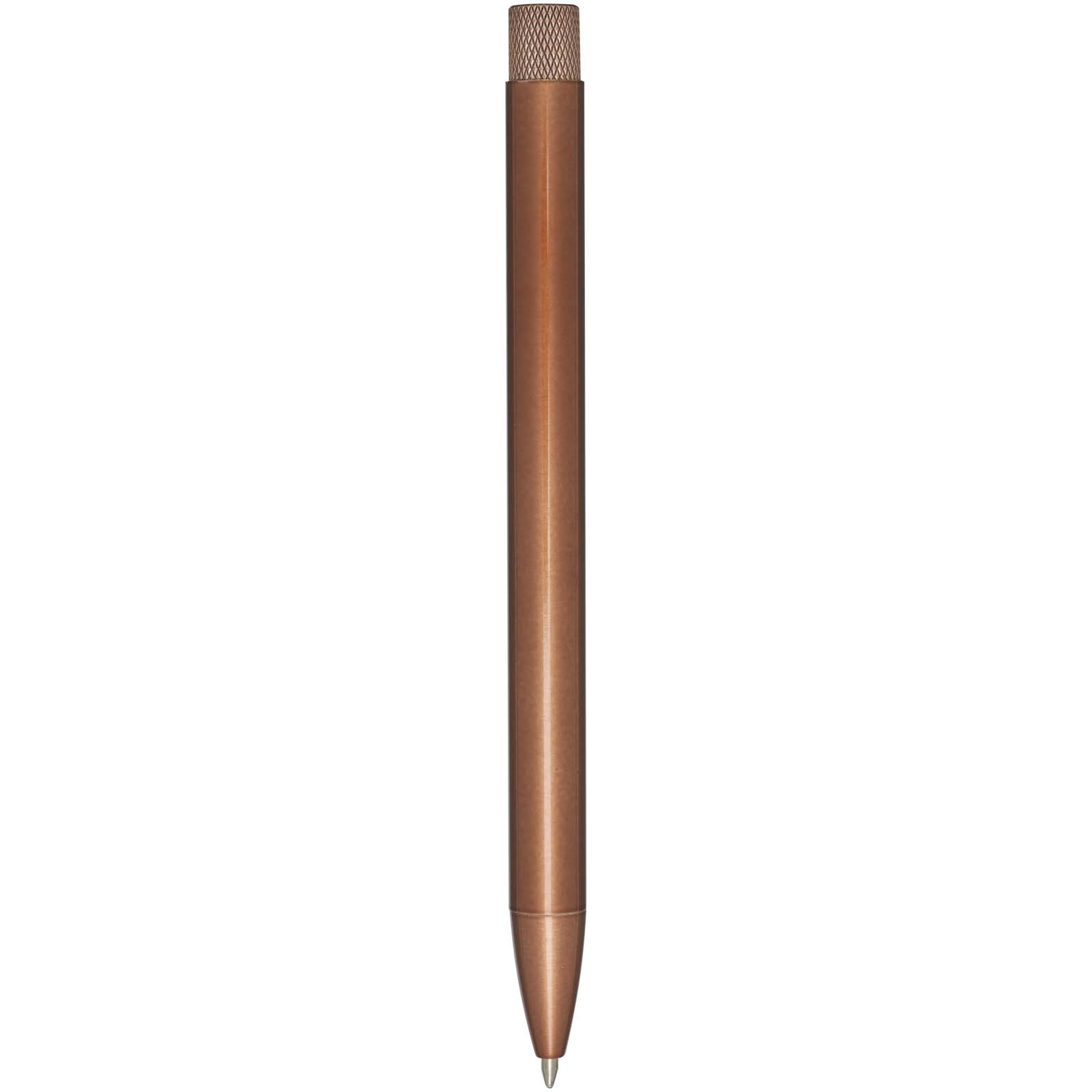 Beatriz recycled brass ballpoint pen (blue ink)