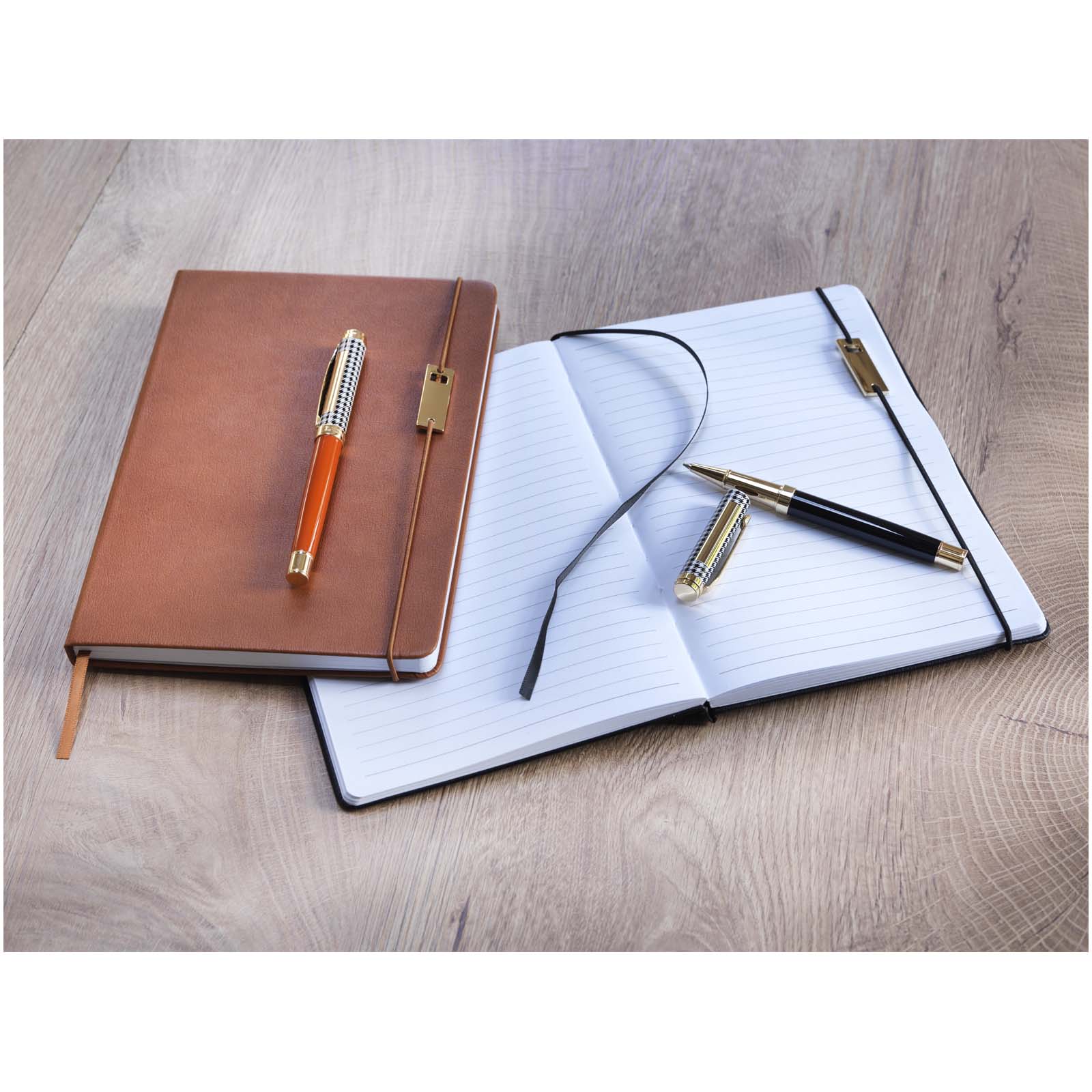 Legato A5 notebook and rollerball pen set (blue ink)