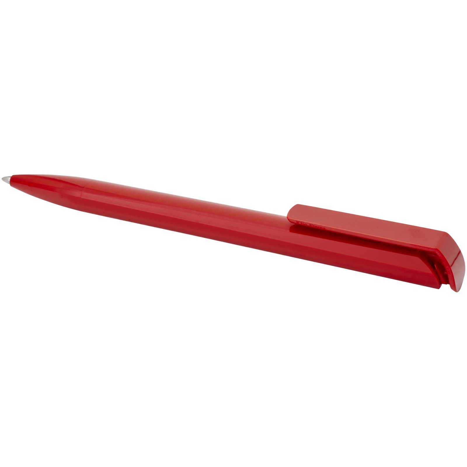 Lucia recycled plastic ballpoint pen (blue ink)