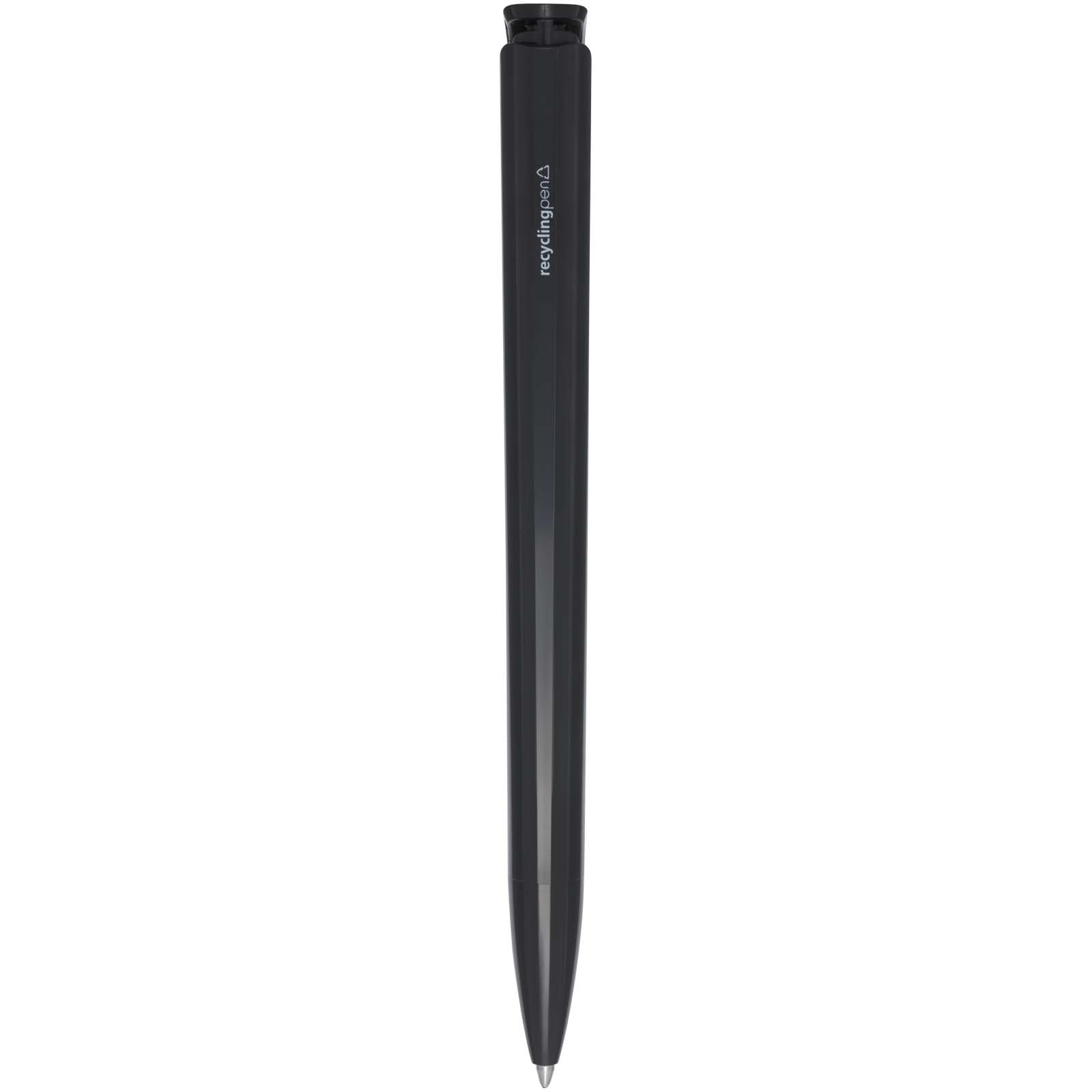 Lucia recycled plastic ballpoint pen (black ink)