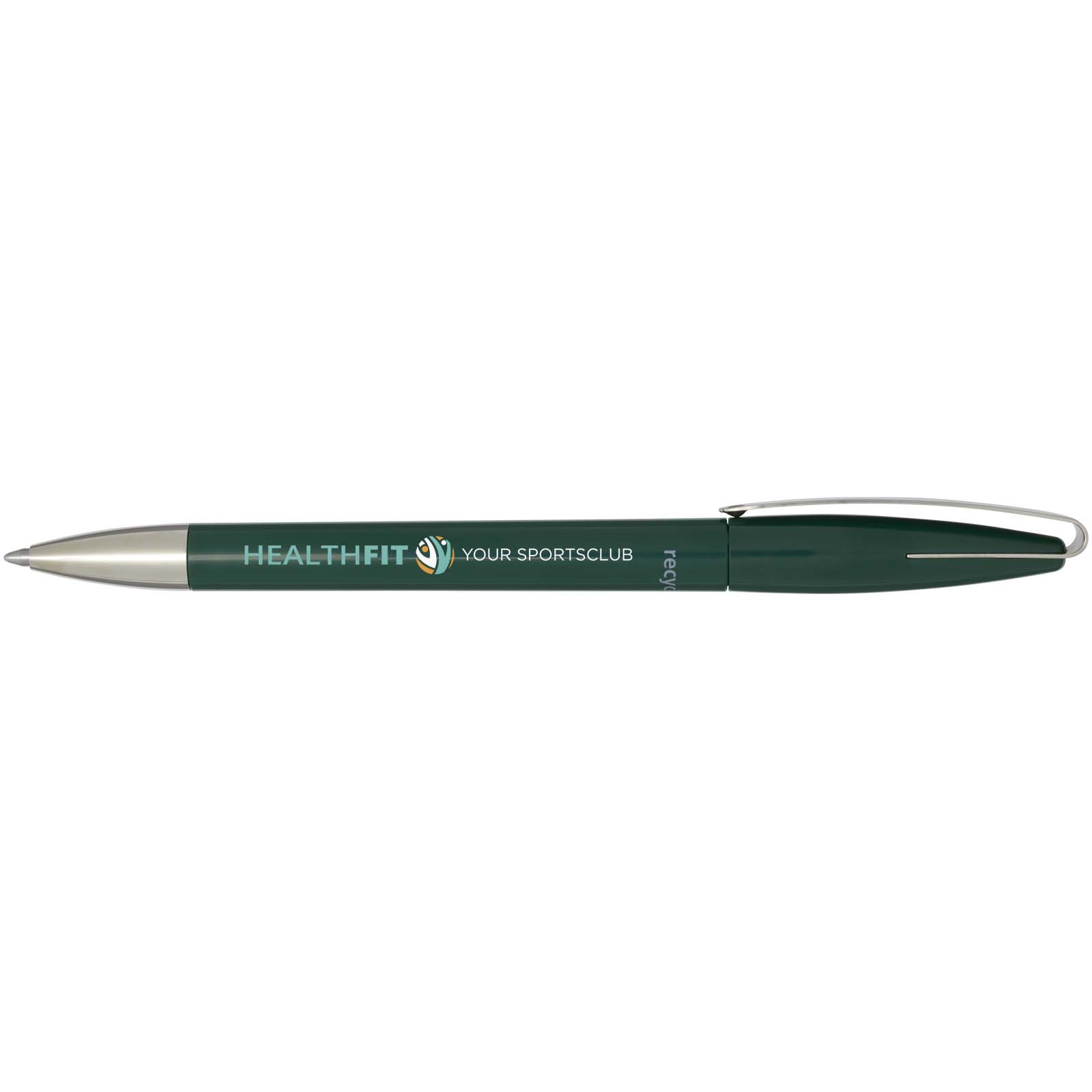 Ana recycled plastic ballpoint pen (blue ink)