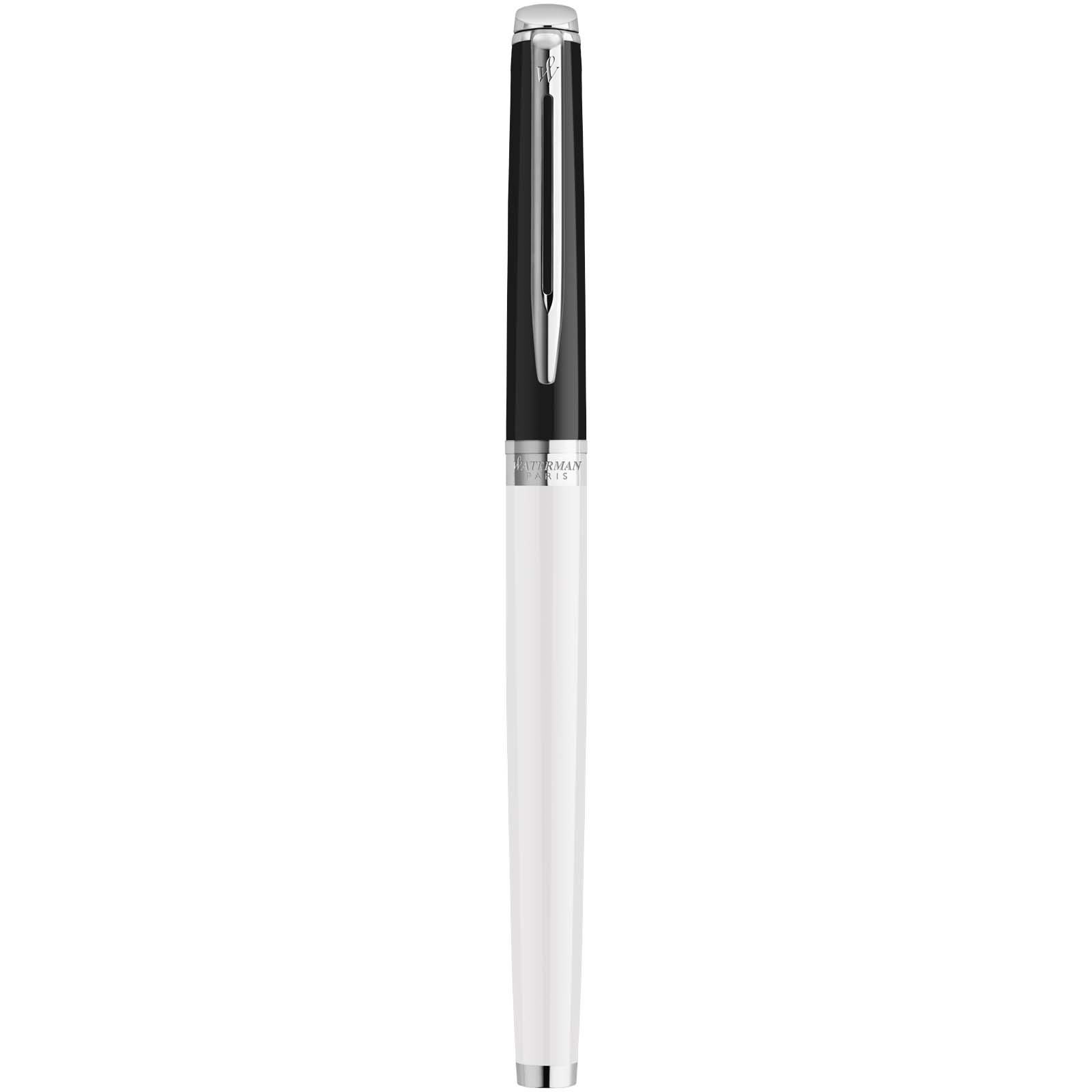 Hemisphere colour blocking fountain pen with palladium trim (blue ink)