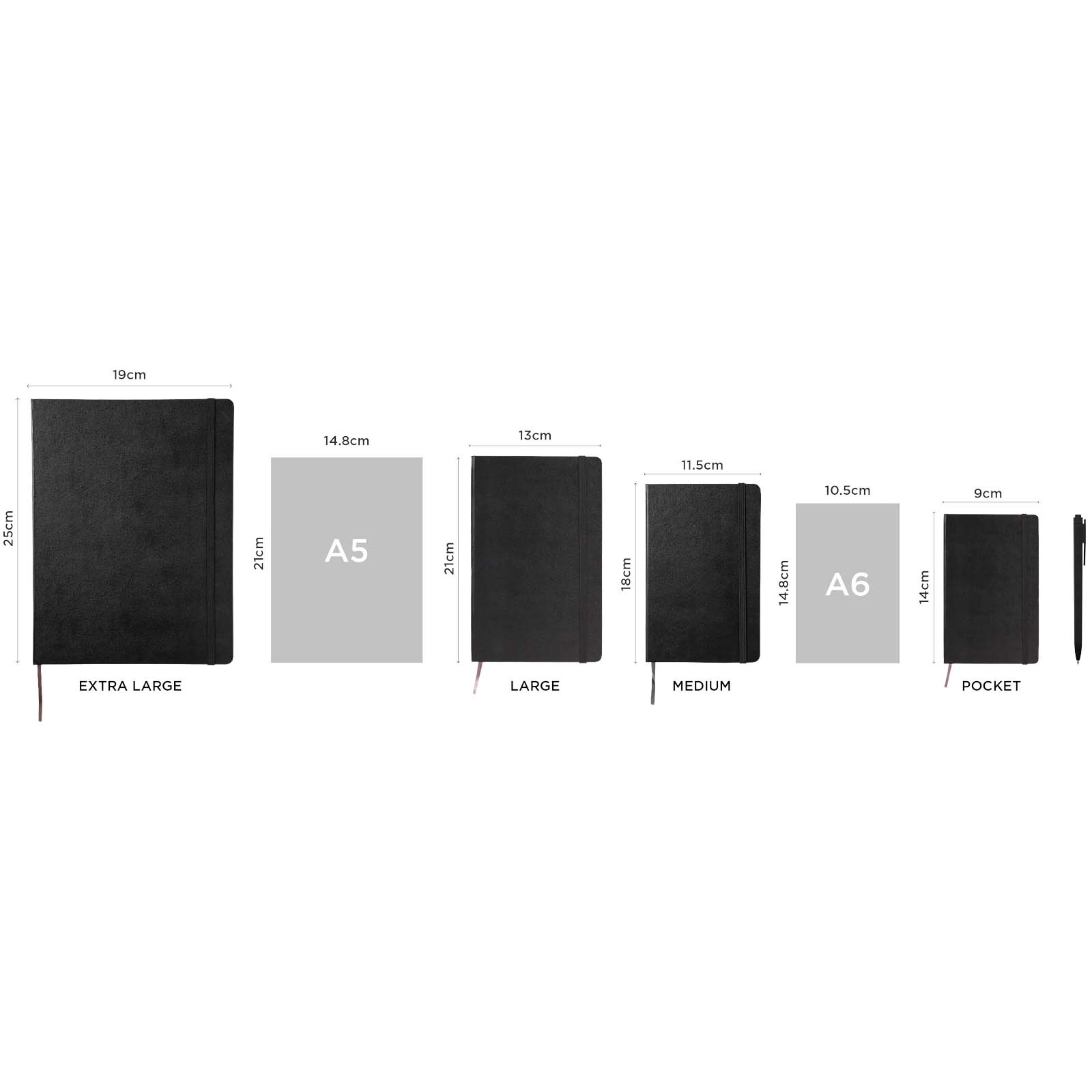 Moleskine soft cover 12 month L daily planner