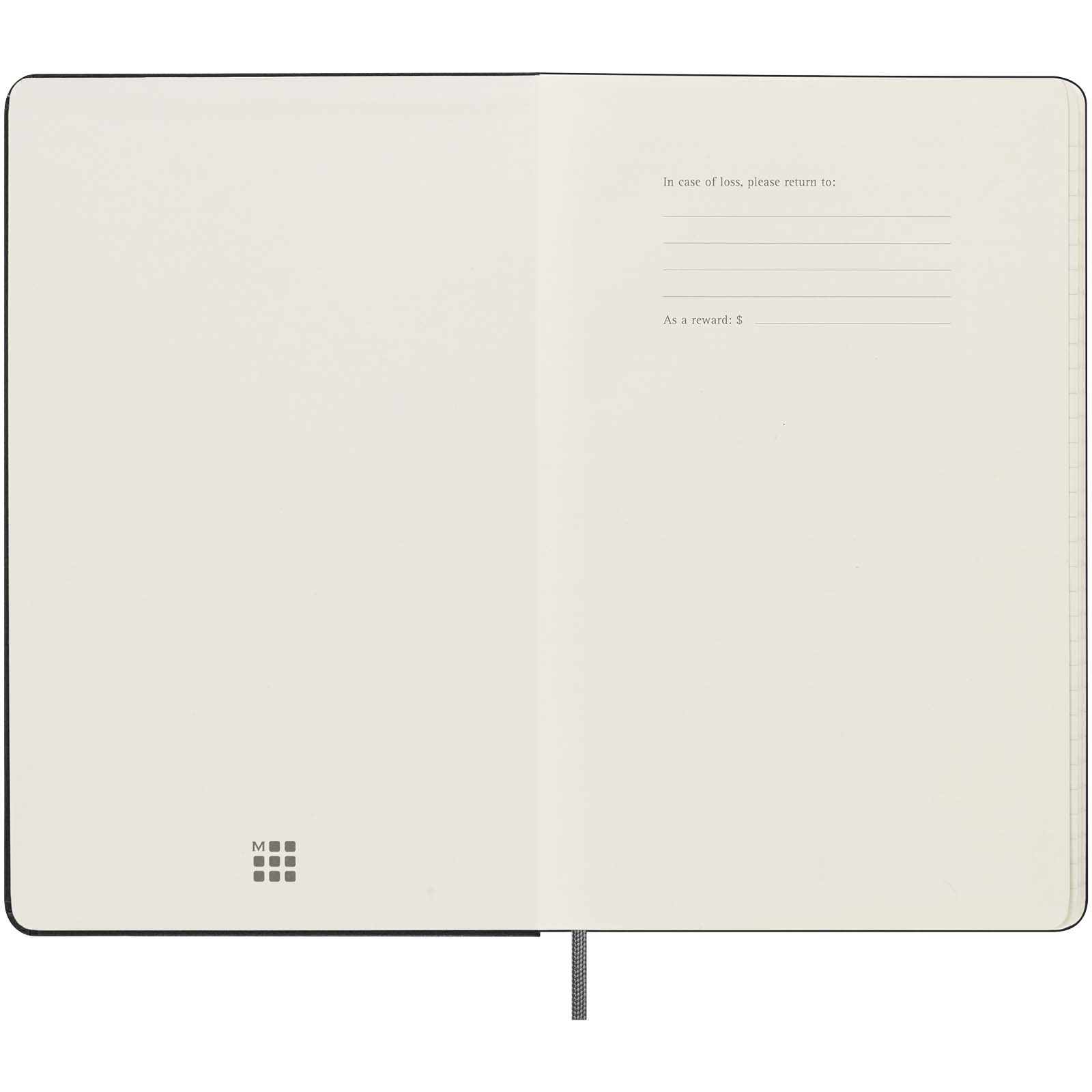 Moleskine hard cover undated L weekly planner