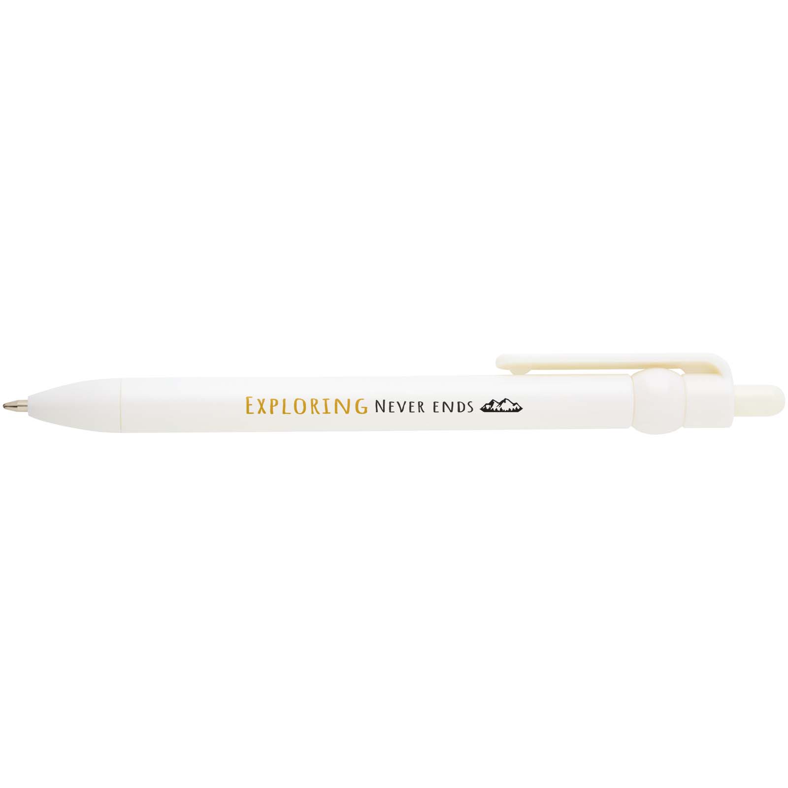 Fidget recycled plastic ballpoint pen (black ink)