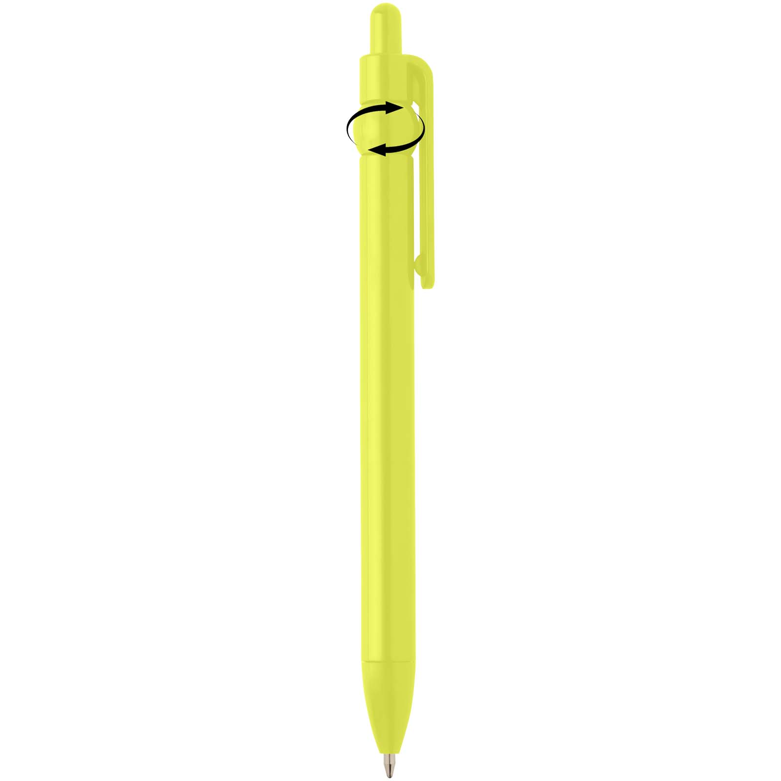 Fidget recycled plastic ballpoint pen (black ink)