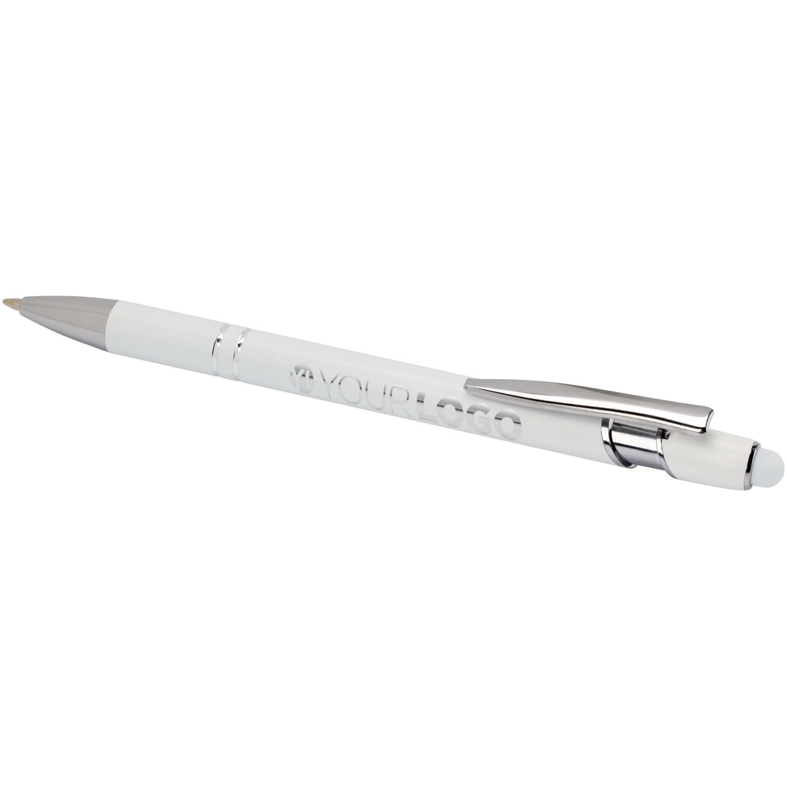 Kish ballpoint pen with silver finish (blue ink)