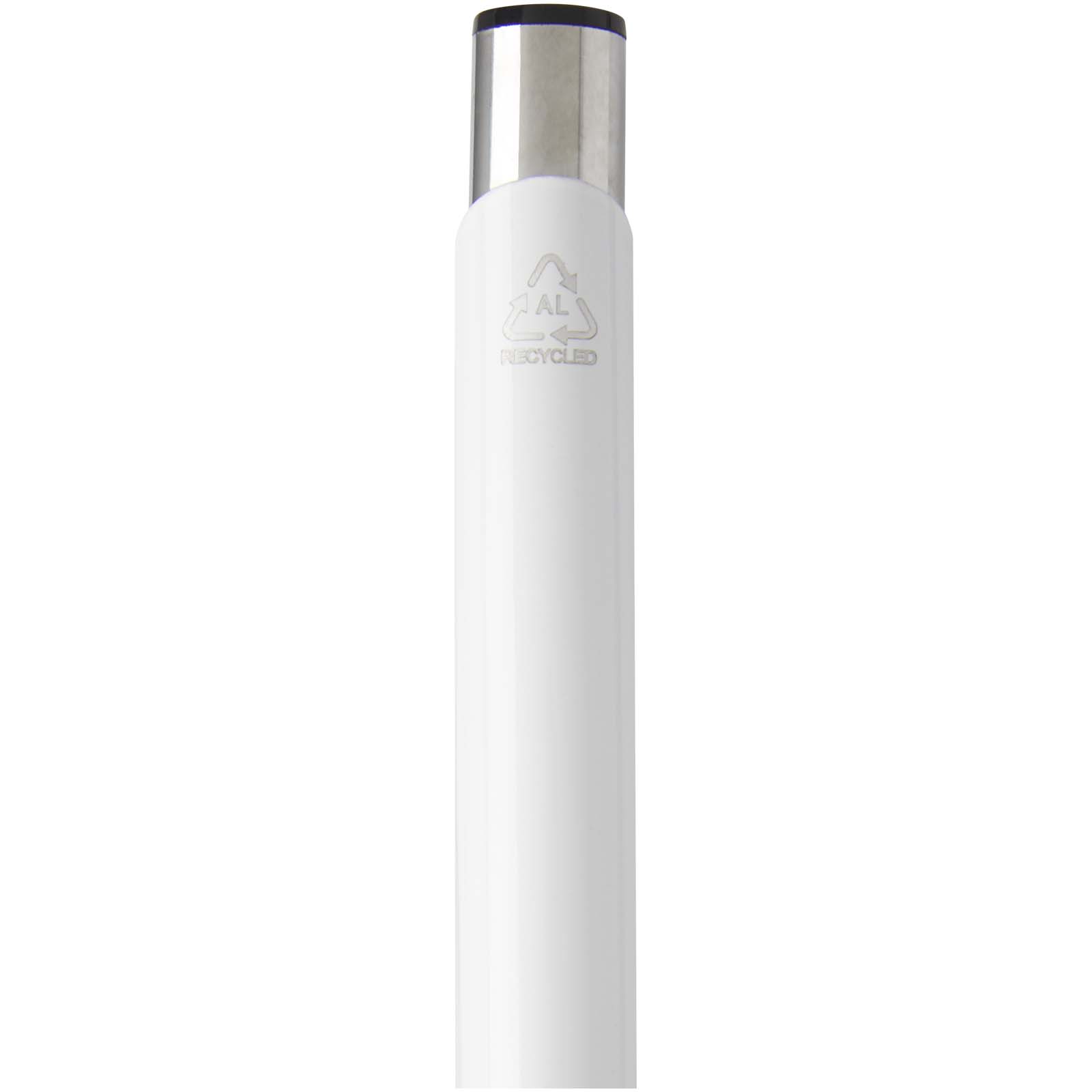 Moneta recycled aluminium ballpoint pen (blue ink)