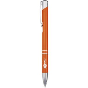 Moneta recycled aluminium ballpoint pen (blue ink)