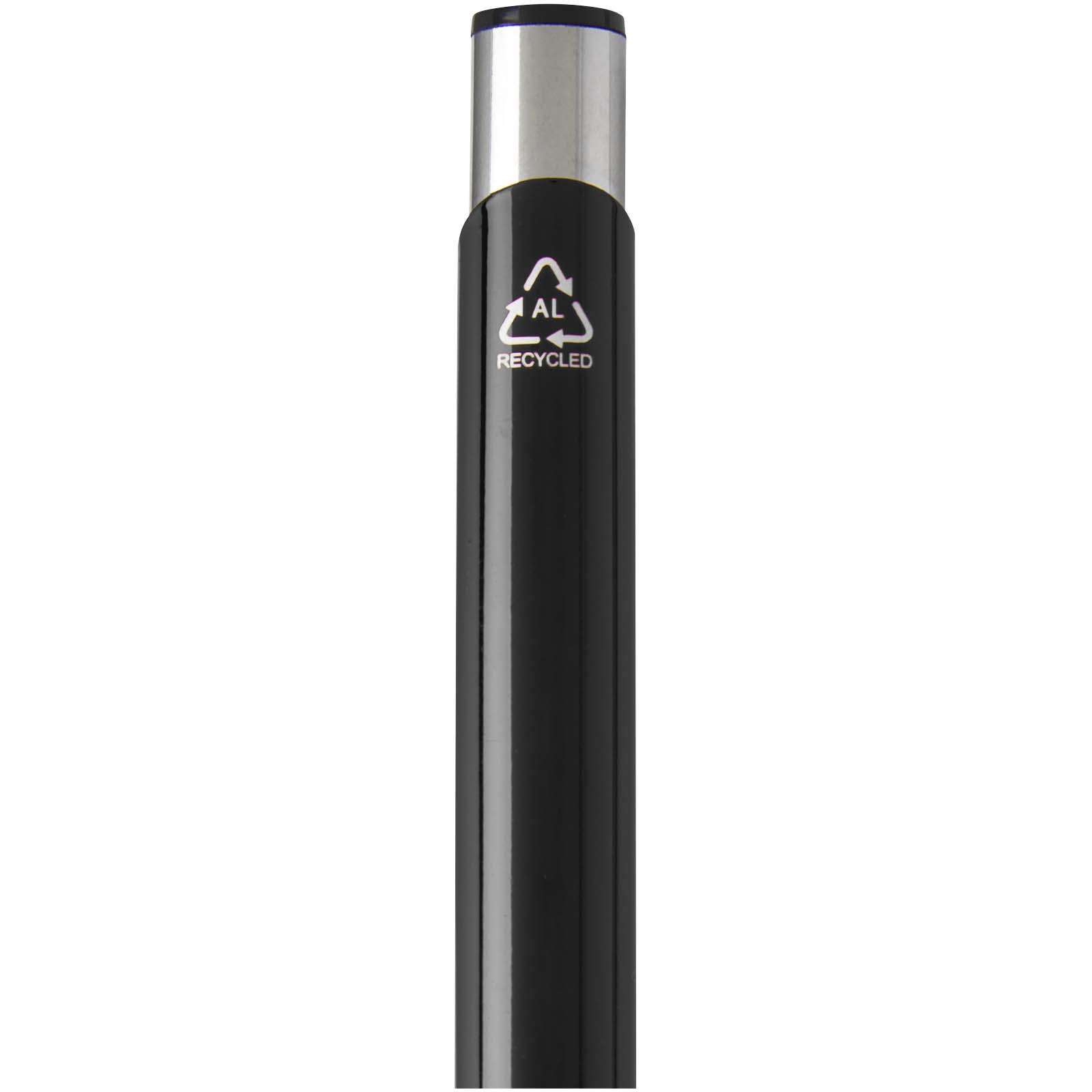 Moneta recycled aluminium ballpoint pen (blue ink)