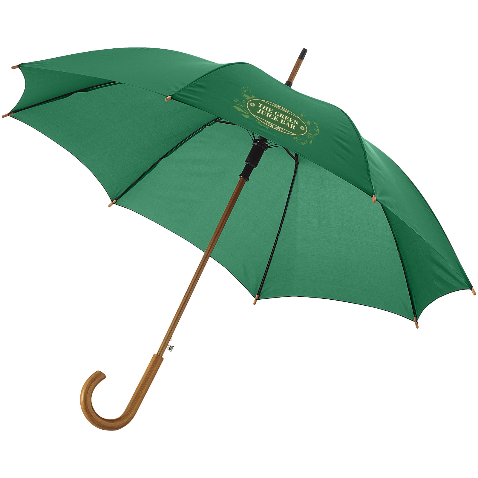 Kyle 23″ auto open umbrella wooden shaft and handle