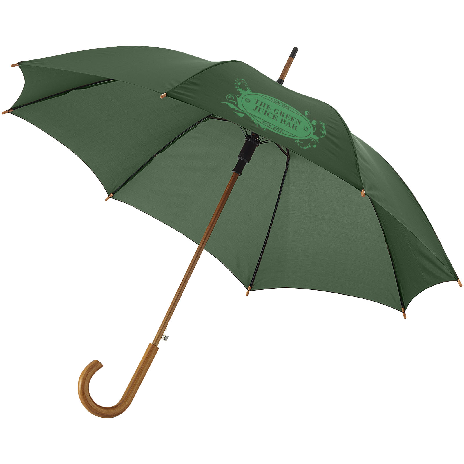 Kyle 23″ auto open umbrella wooden shaft and handle