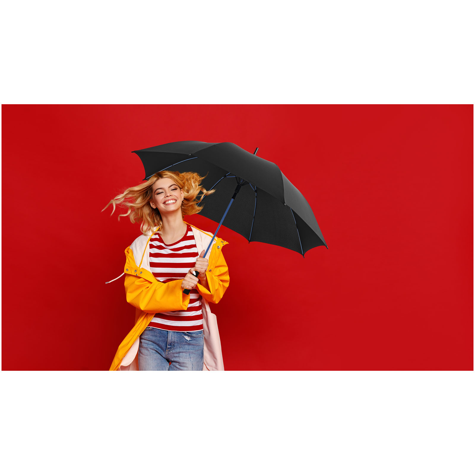 Stark 23″ windproof auto open umbrella