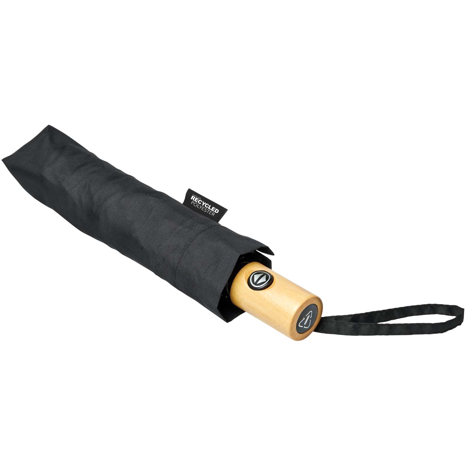 Bo 21″ foldable auto open/close recycled PET umbrella