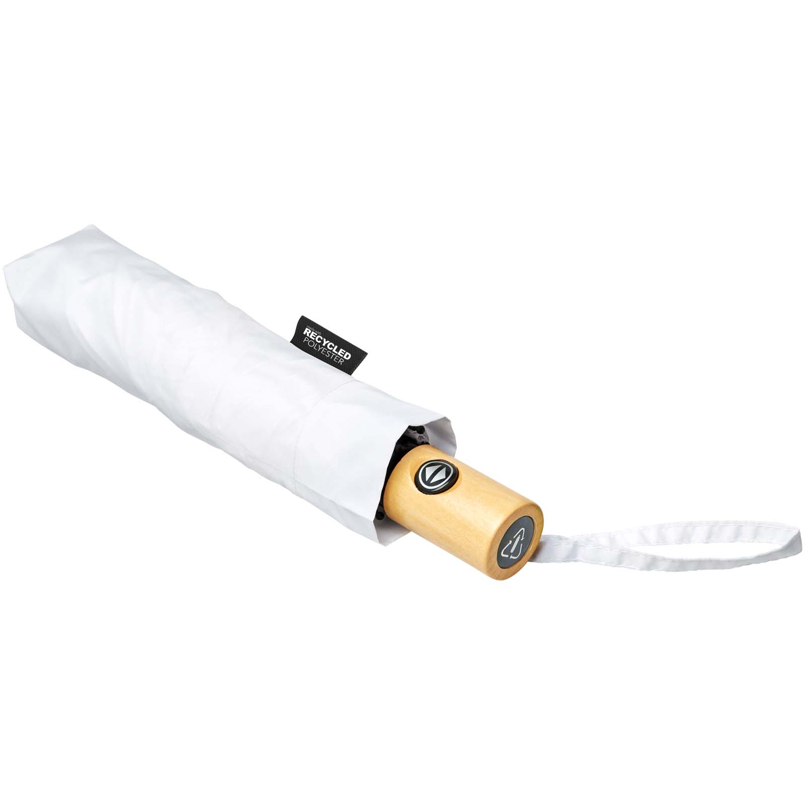 Bo 21″ foldable auto open/close recycled PET umbrella