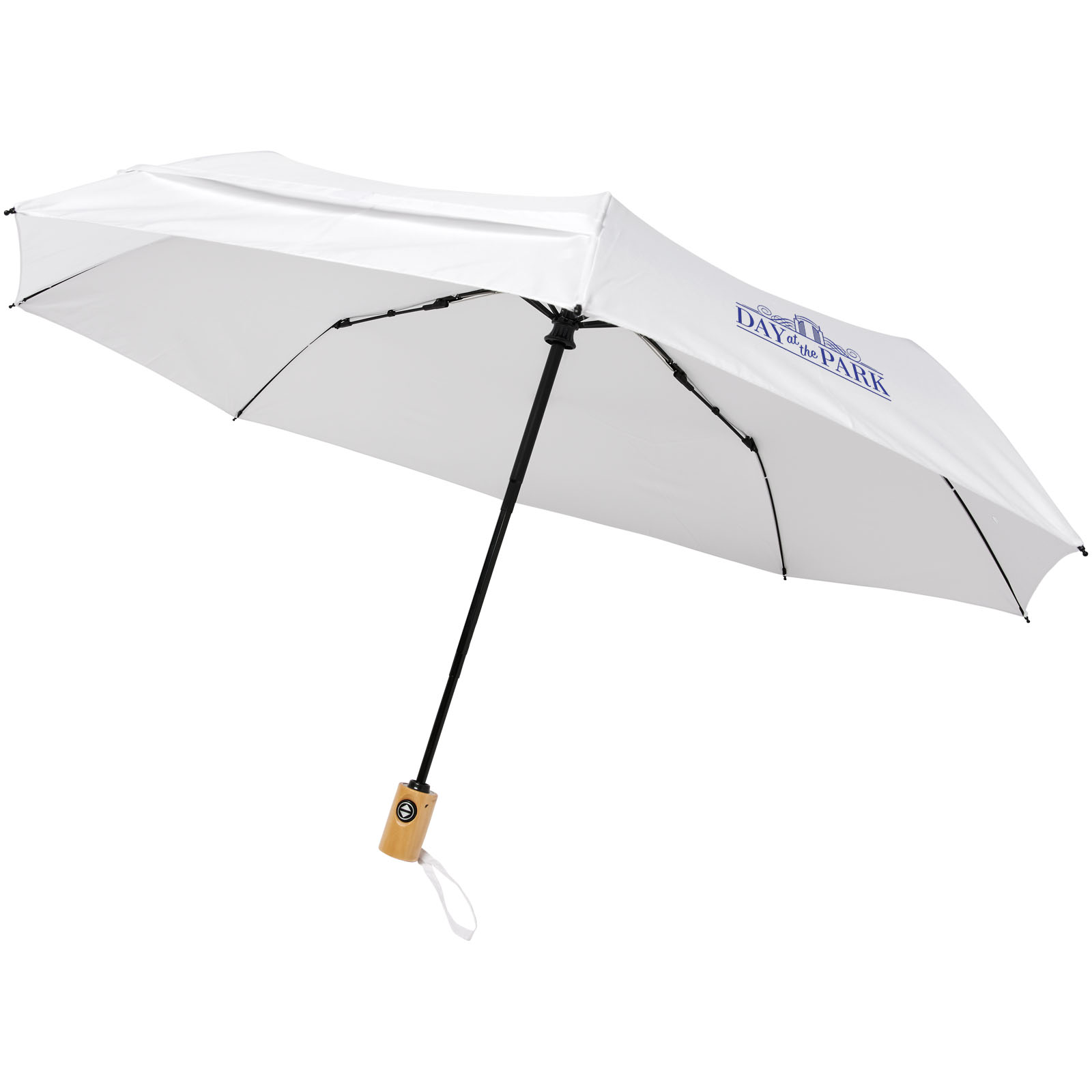 Bo 21″ foldable auto open/close recycled PET umbrella