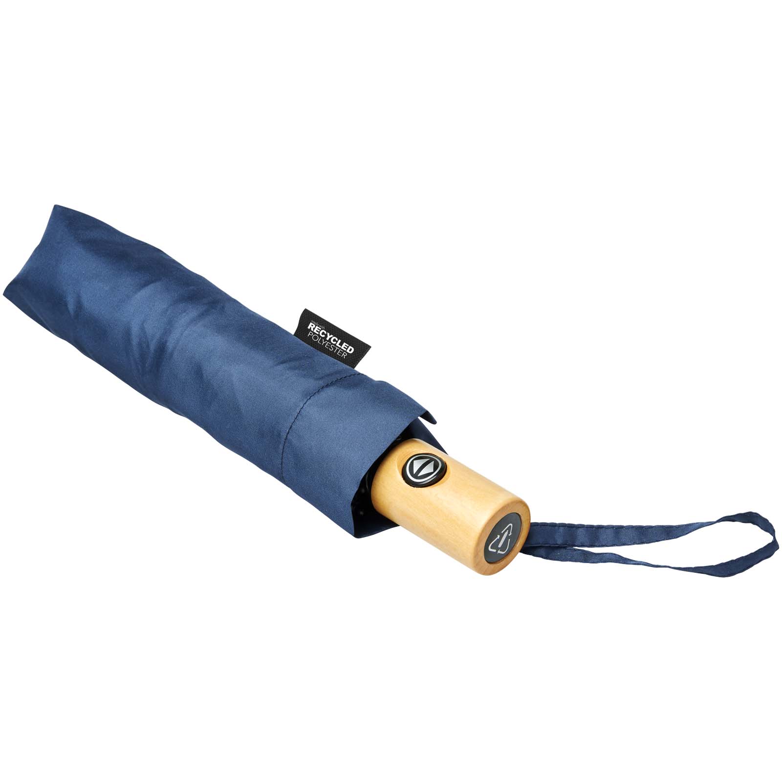 Bo 21″ foldable auto open/close recycled PET umbrella