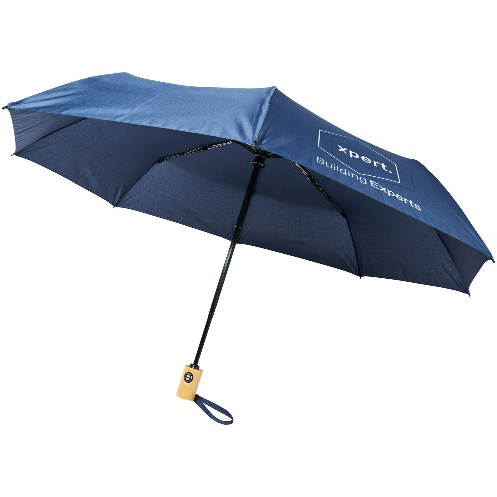 Bo 21″ foldable auto open/close recycled PET umbrella