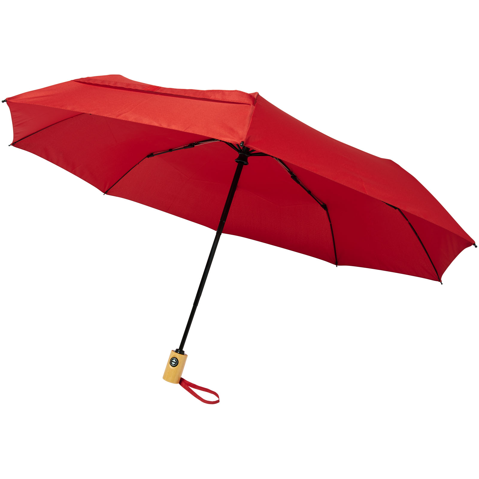 Bo 21″ foldable auto open/close recycled PET umbrella