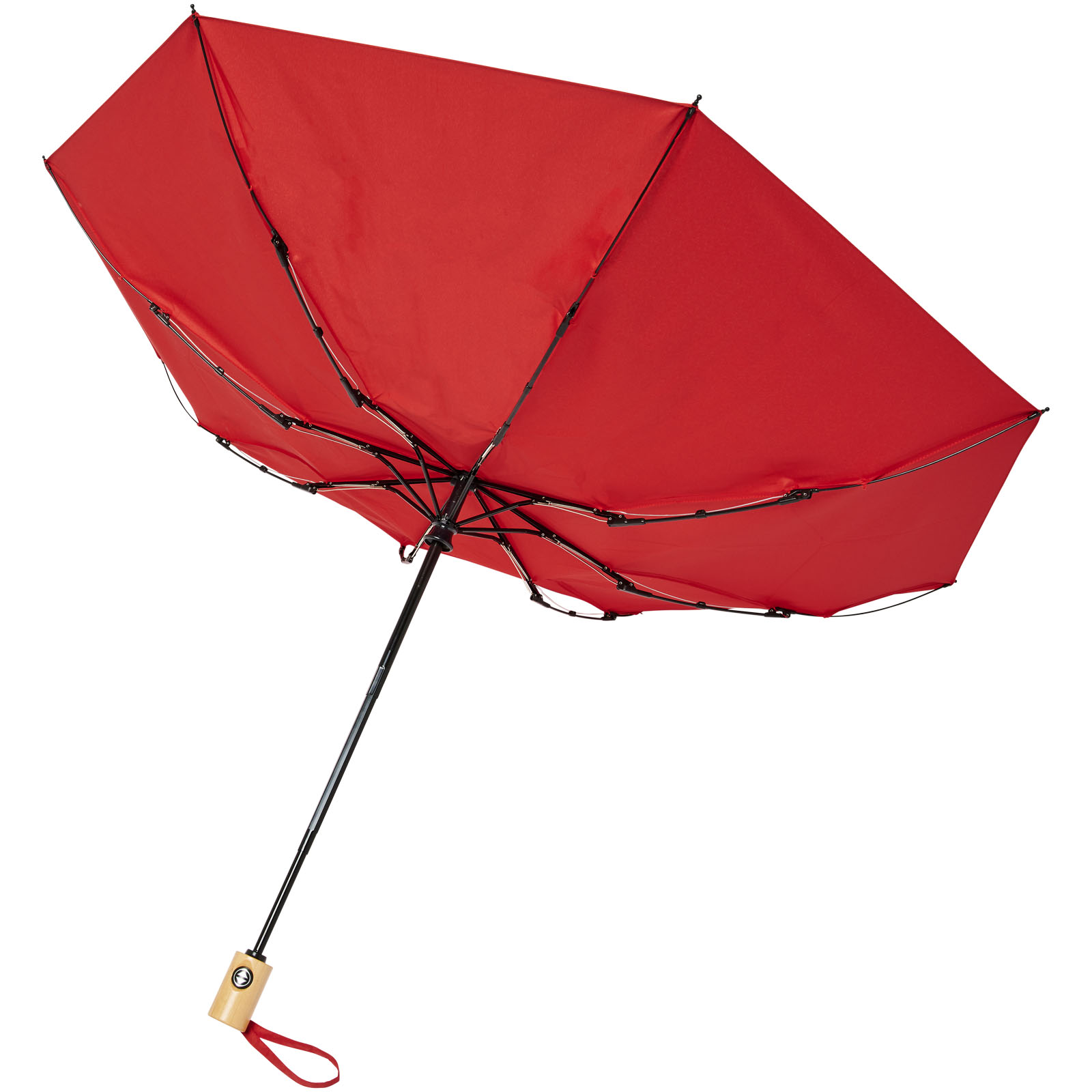 Bo 21″ foldable auto open/close recycled PET umbrella