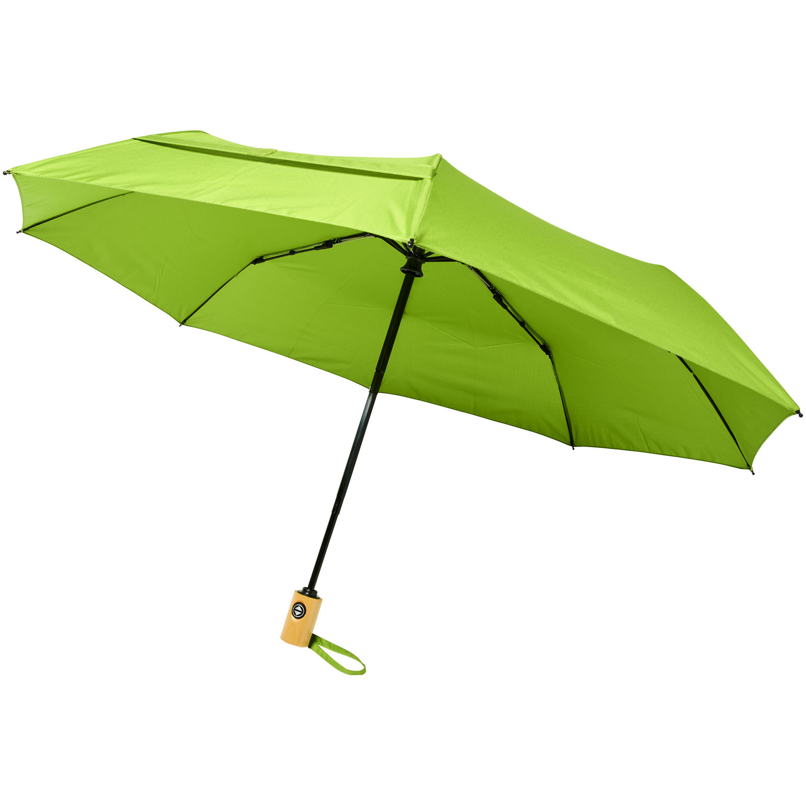 Bo 21″ foldable auto open/close recycled PET umbrella