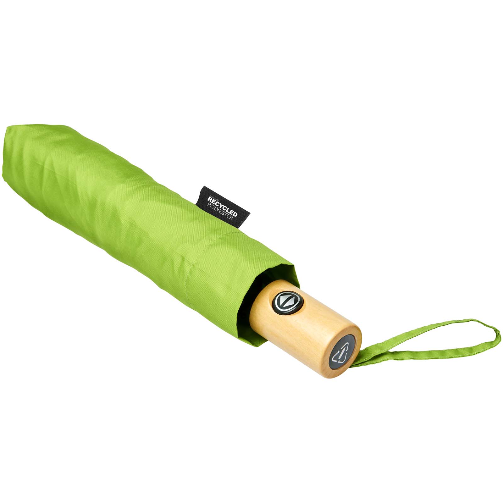 Bo 21″ foldable auto open/close recycled PET umbrella