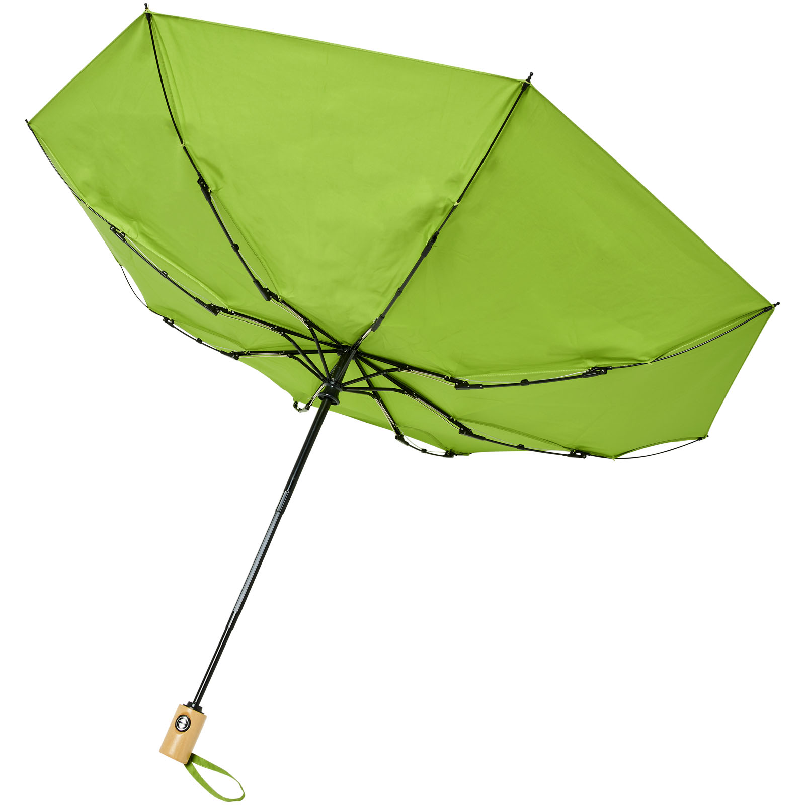 Bo 21″ foldable auto open/close recycled PET umbrella
