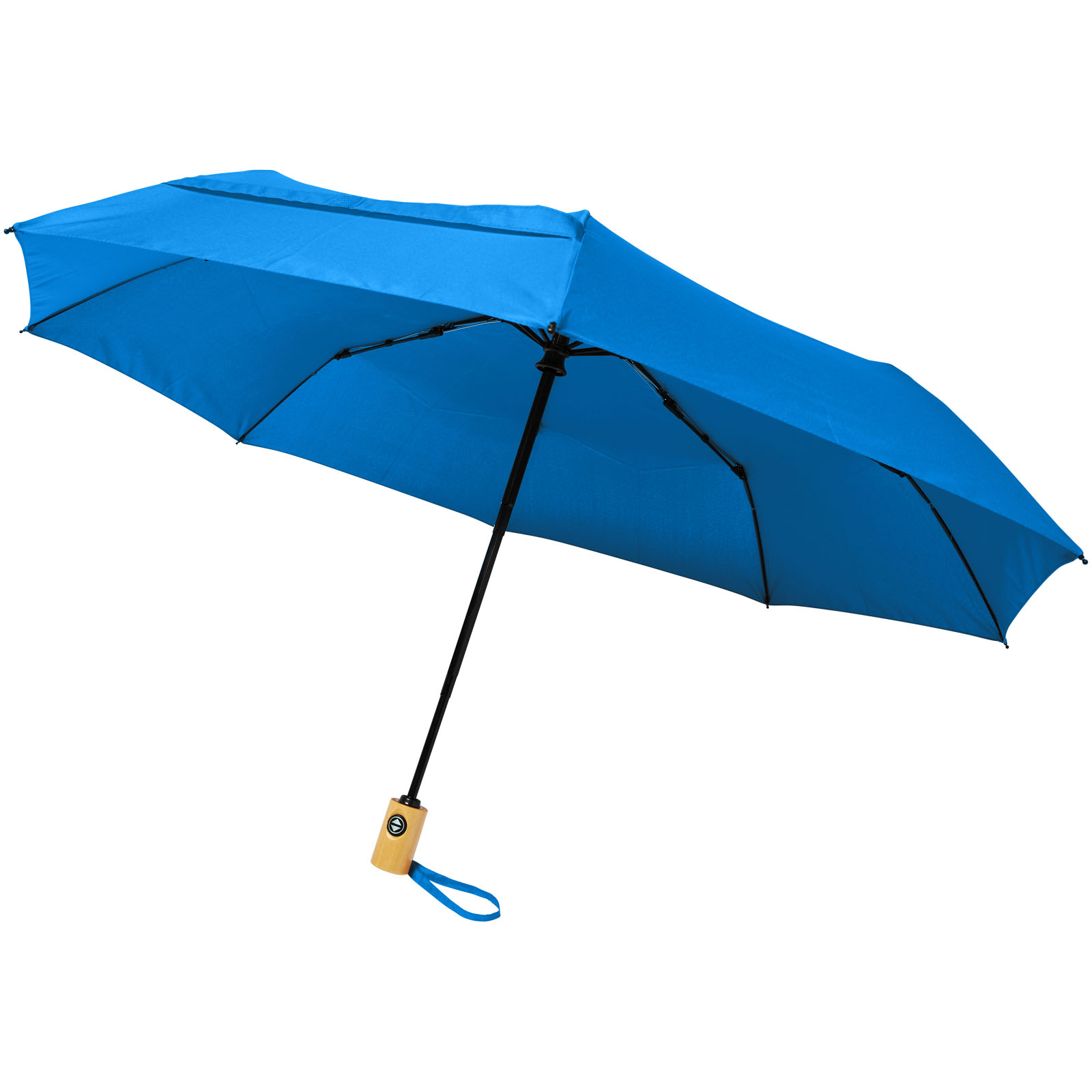 Bo 21″ foldable auto open/close recycled PET umbrella