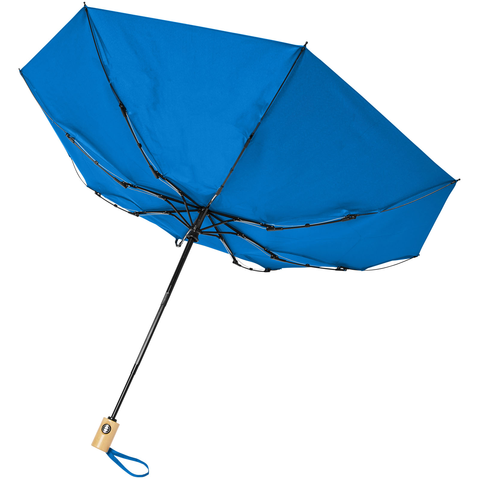 Bo 21″ foldable auto open/close recycled PET umbrella