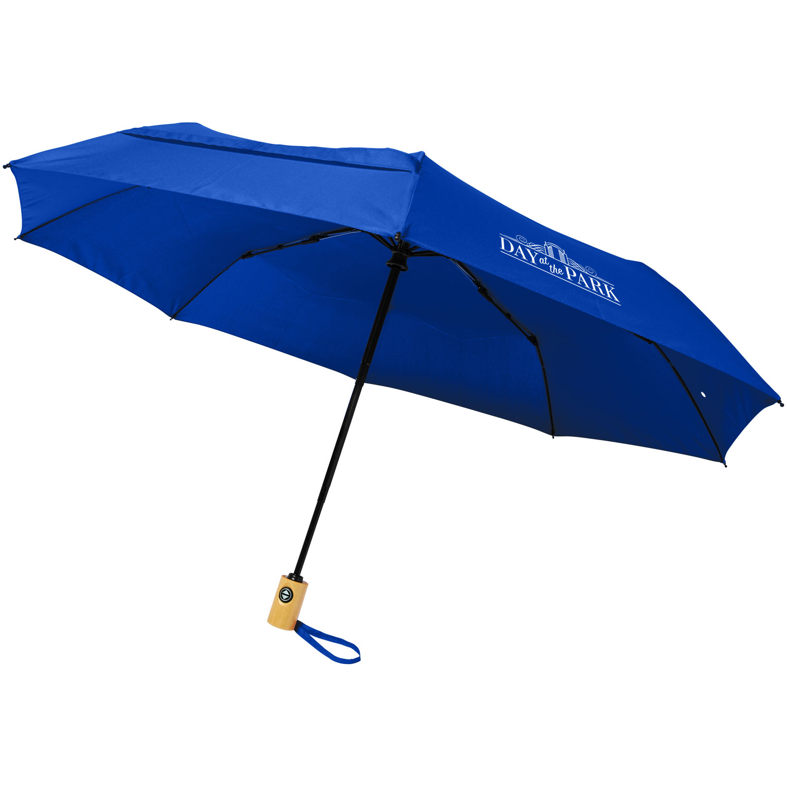 Bo 21″ foldable auto open/close recycled PET umbrella